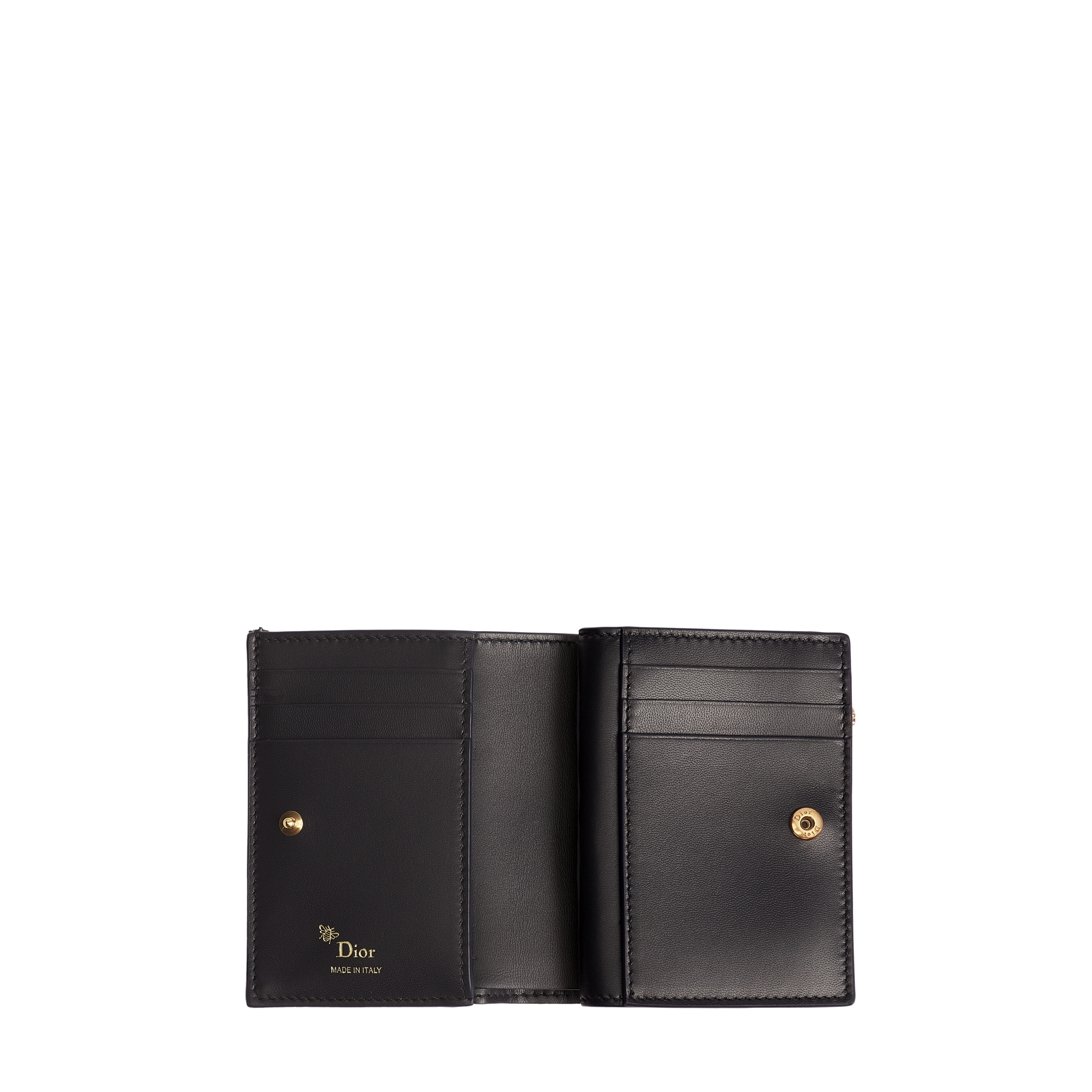 Dior Médaillon Begonia Wallet Blue Dior Oblique Jacquard E07