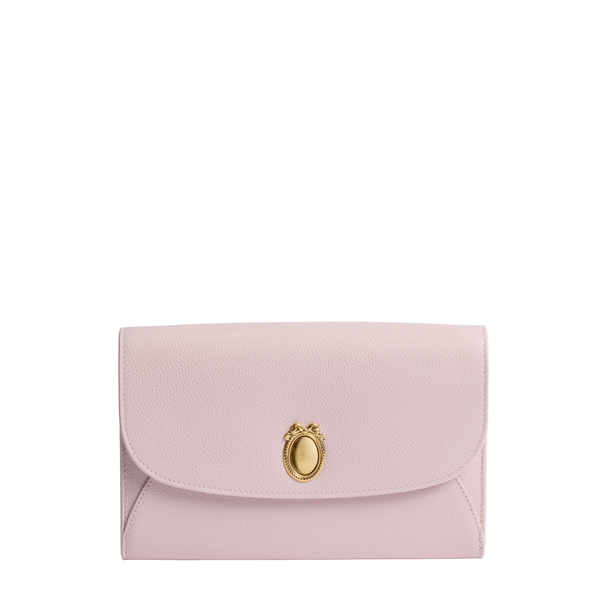  Rose Tendre and Gris Pietro Grained Calfskin
