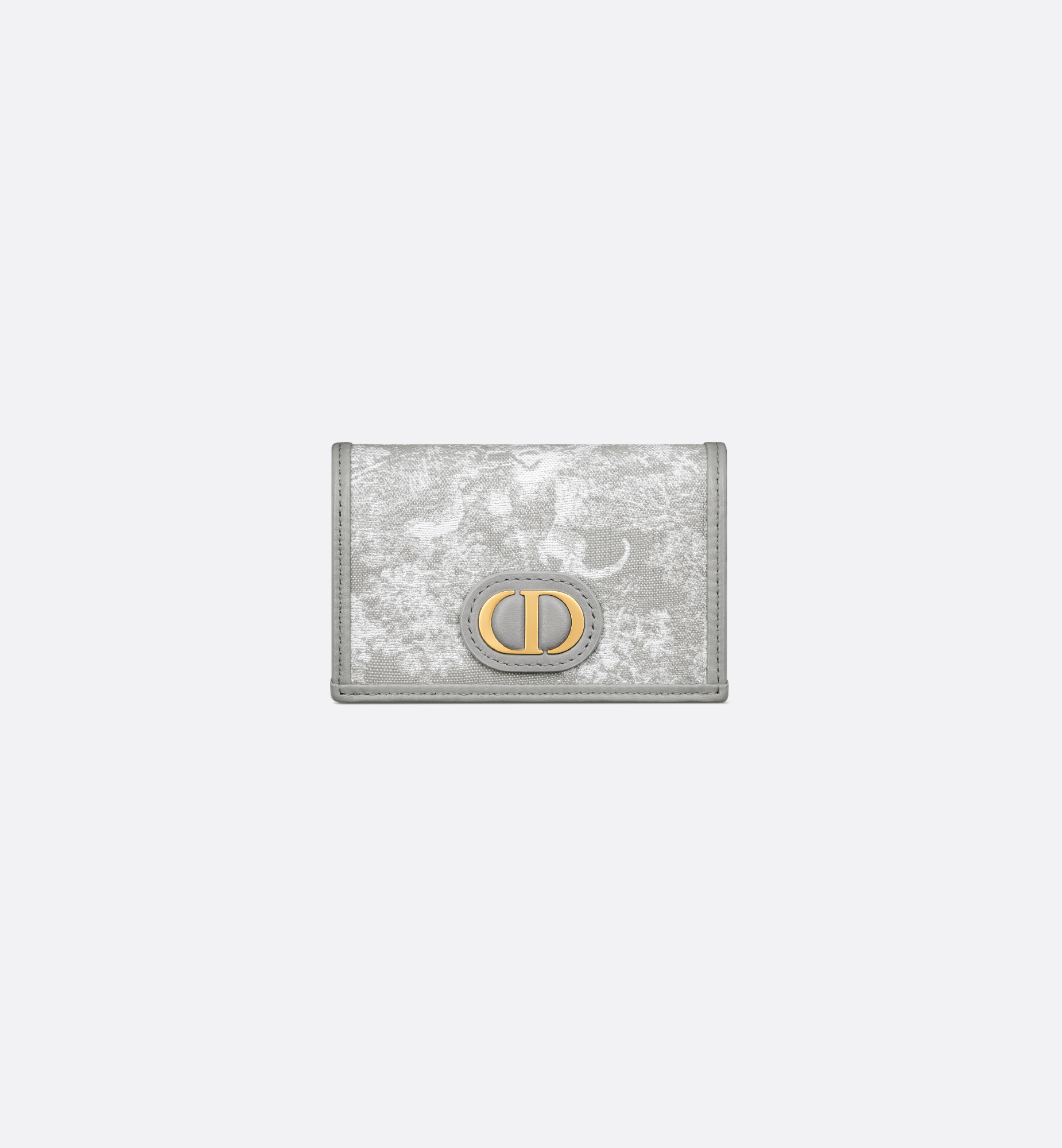 30 Montaigne Glycine Wallet Gray Toile de Jouy Reverse 30 Montaigne Glycine Wallet Gray Toile de Jouy Reverse