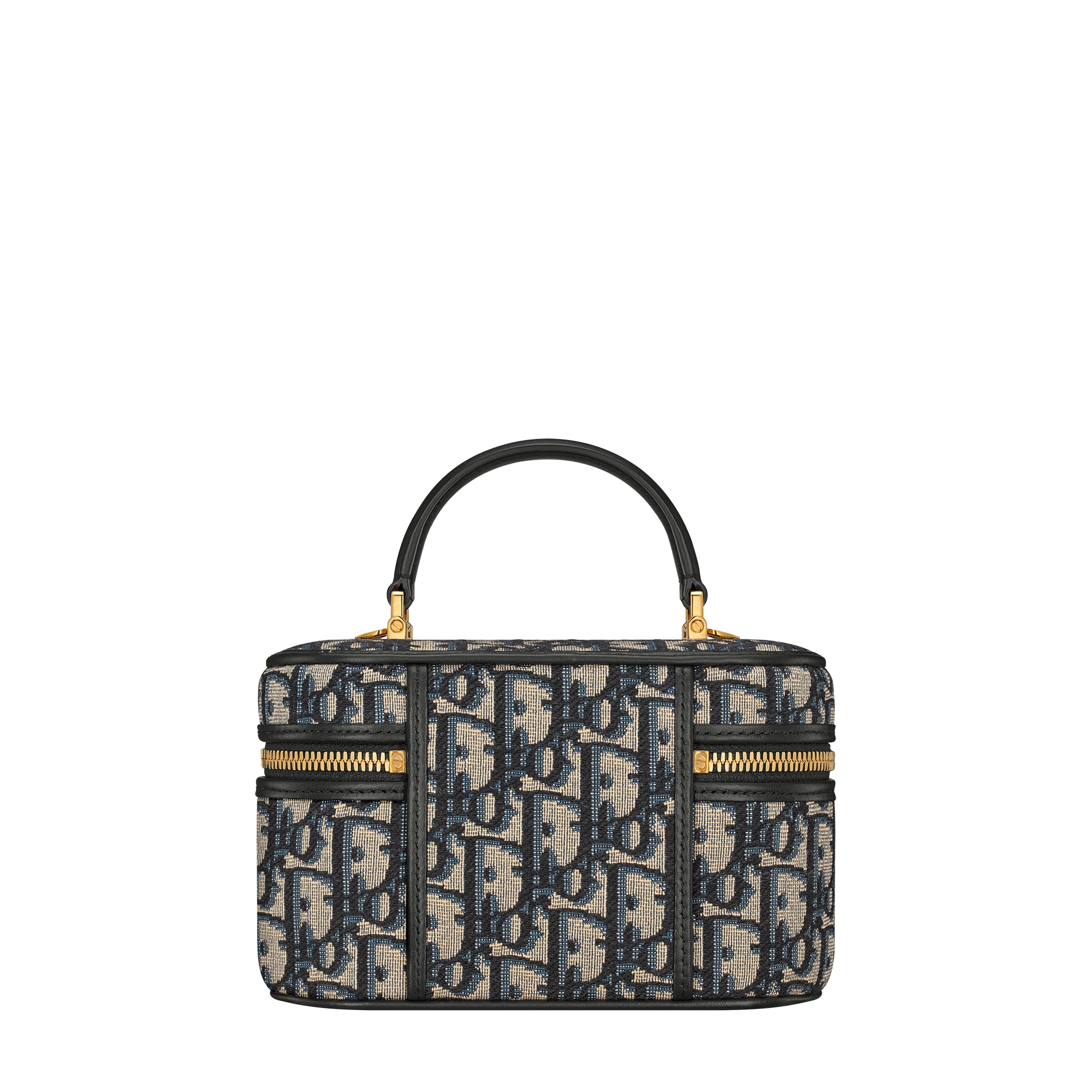 30 Montaigne Mini Vanity Case Blue Dior Oblique Jacquard E08