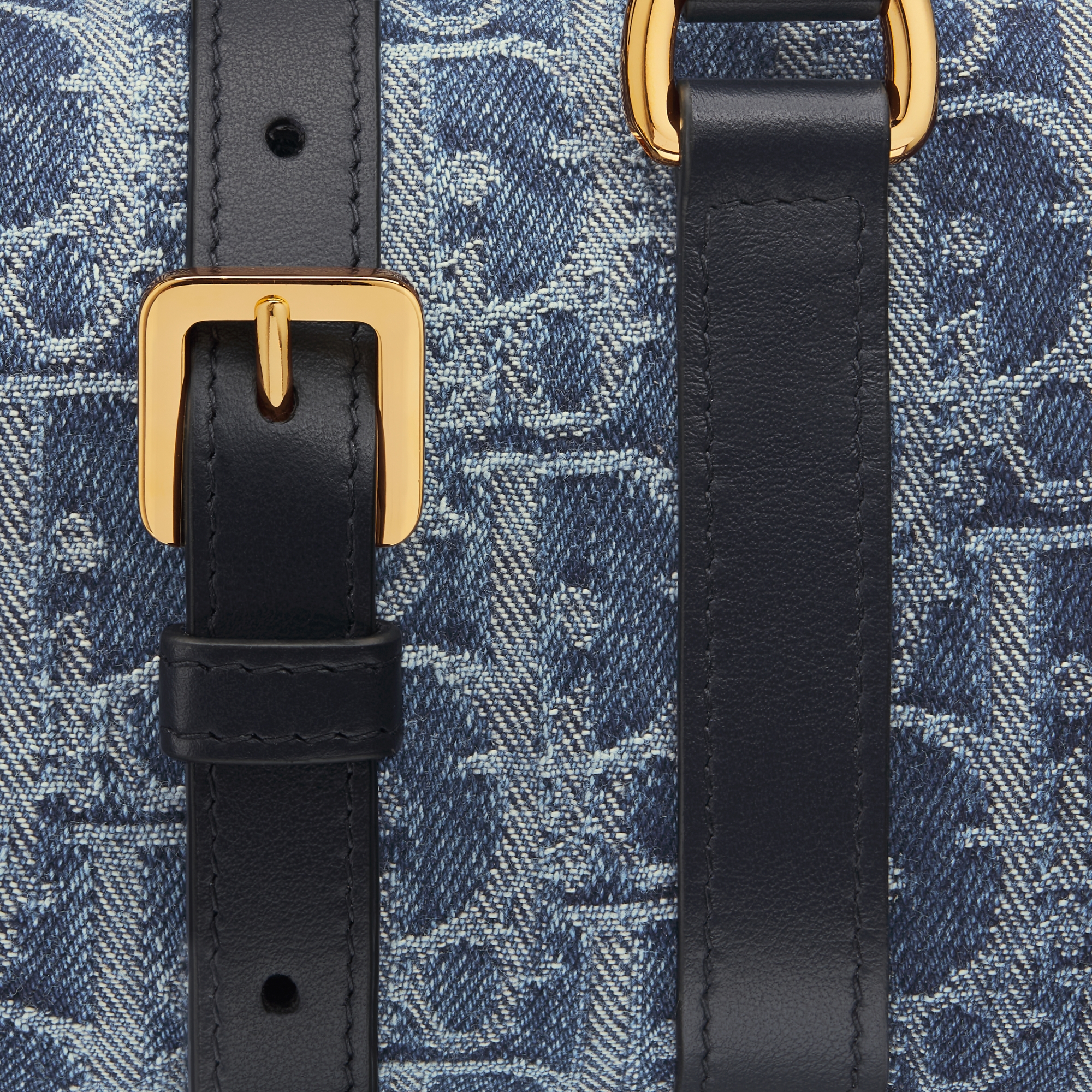 Dior Groove 17 Nano Bag Blue Denim Dior Oblique Jacquard | DIOR