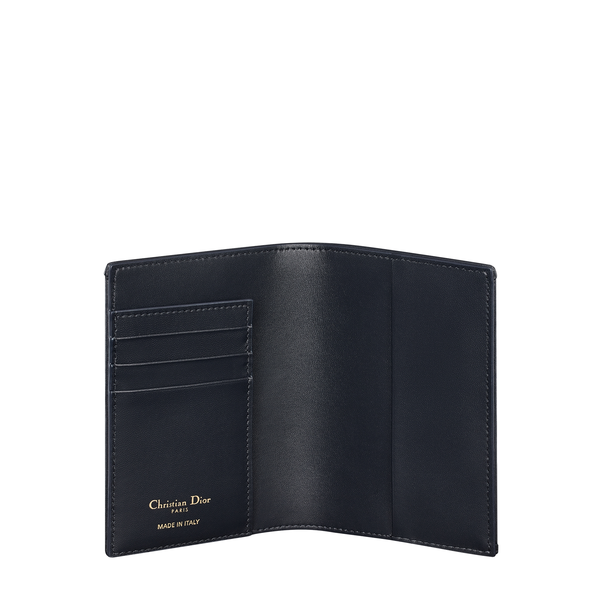 30 Montaigne Passport Holder Blue Dior Oblique Jacquard E07