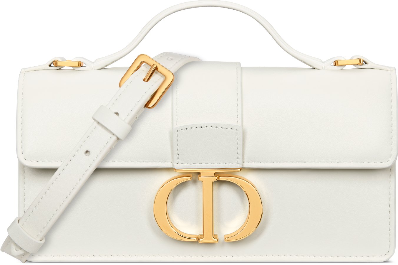 Miss Montaigne Mini Bag Black Smooth Calfskin DIOR