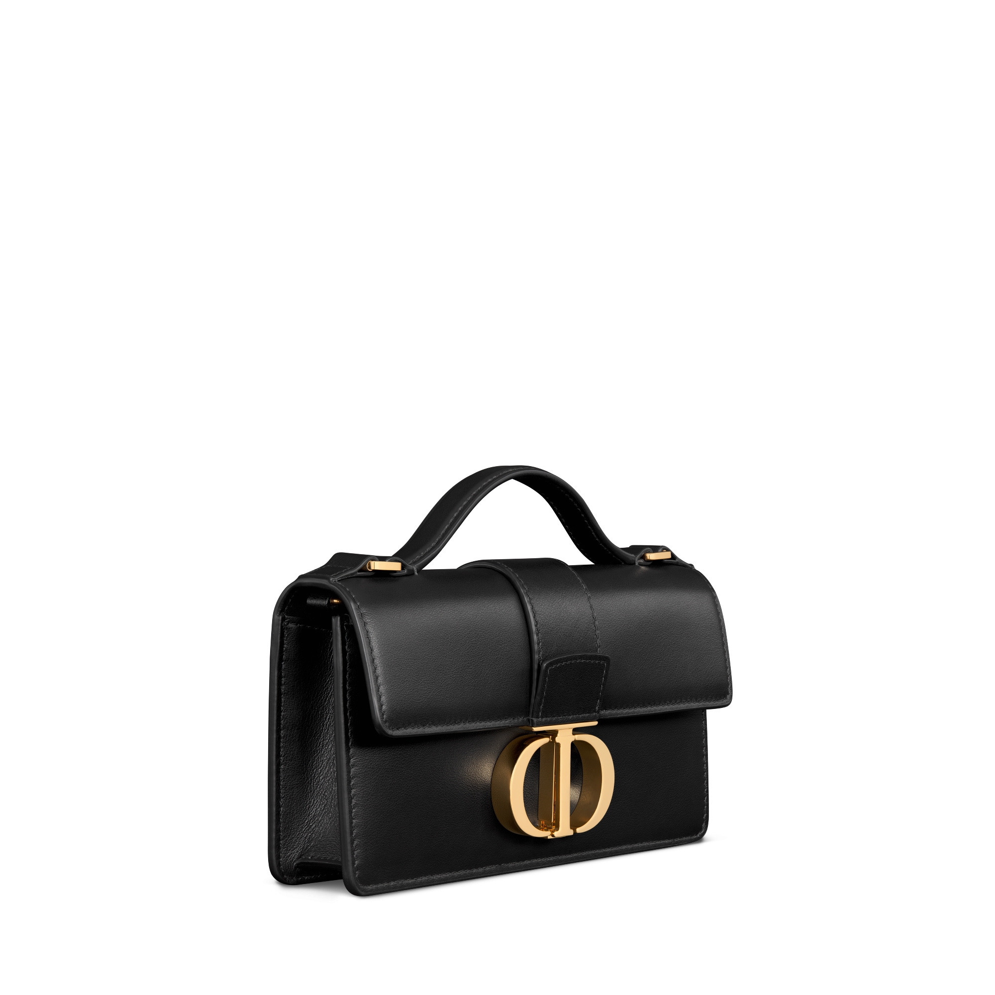 Miss Montaigne Mini Bag Black Smooth Calfskin E03