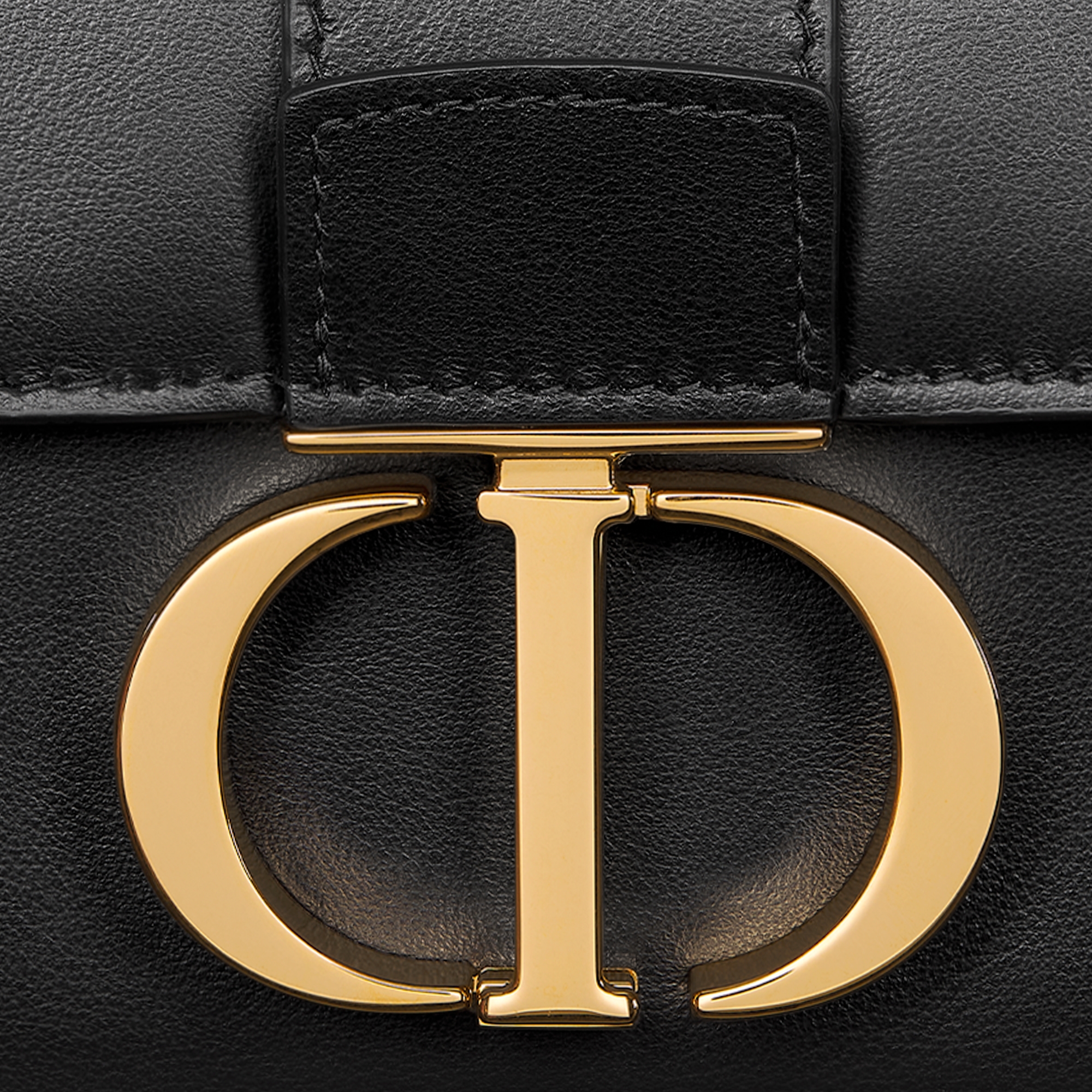 Miss Montaigne Mini Bag Black Smooth Calfskin E09