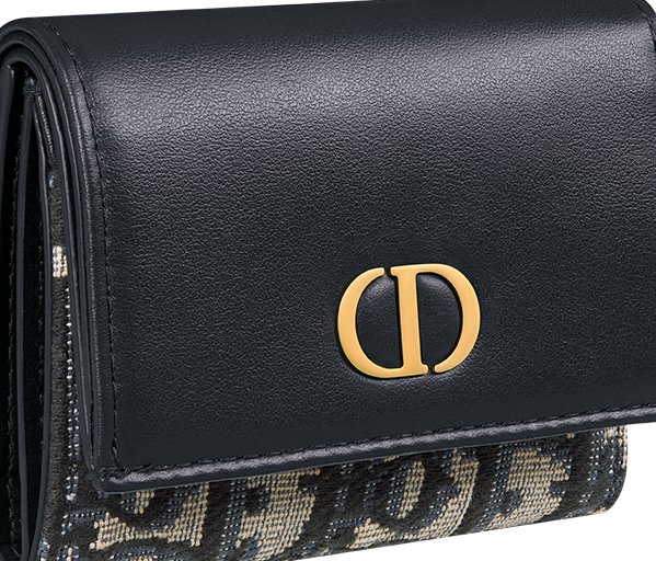 DIOR | 30 Montaigne 3つ折りウォレット ディオール オブリーク ジャ 