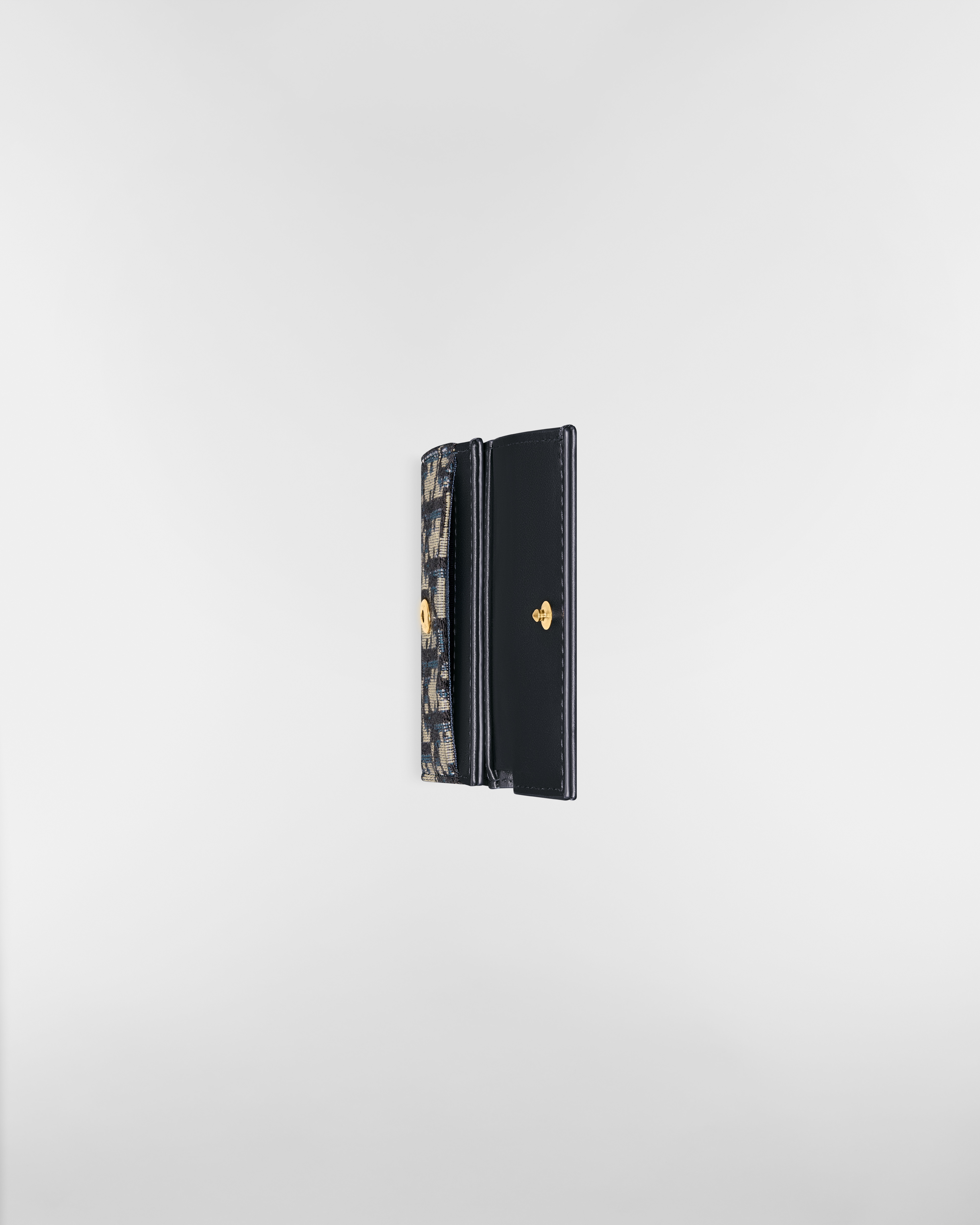 30 Montaigne Veronia ウォレット ディオール オブリーク ジャカード & スムースカーフスキン E06