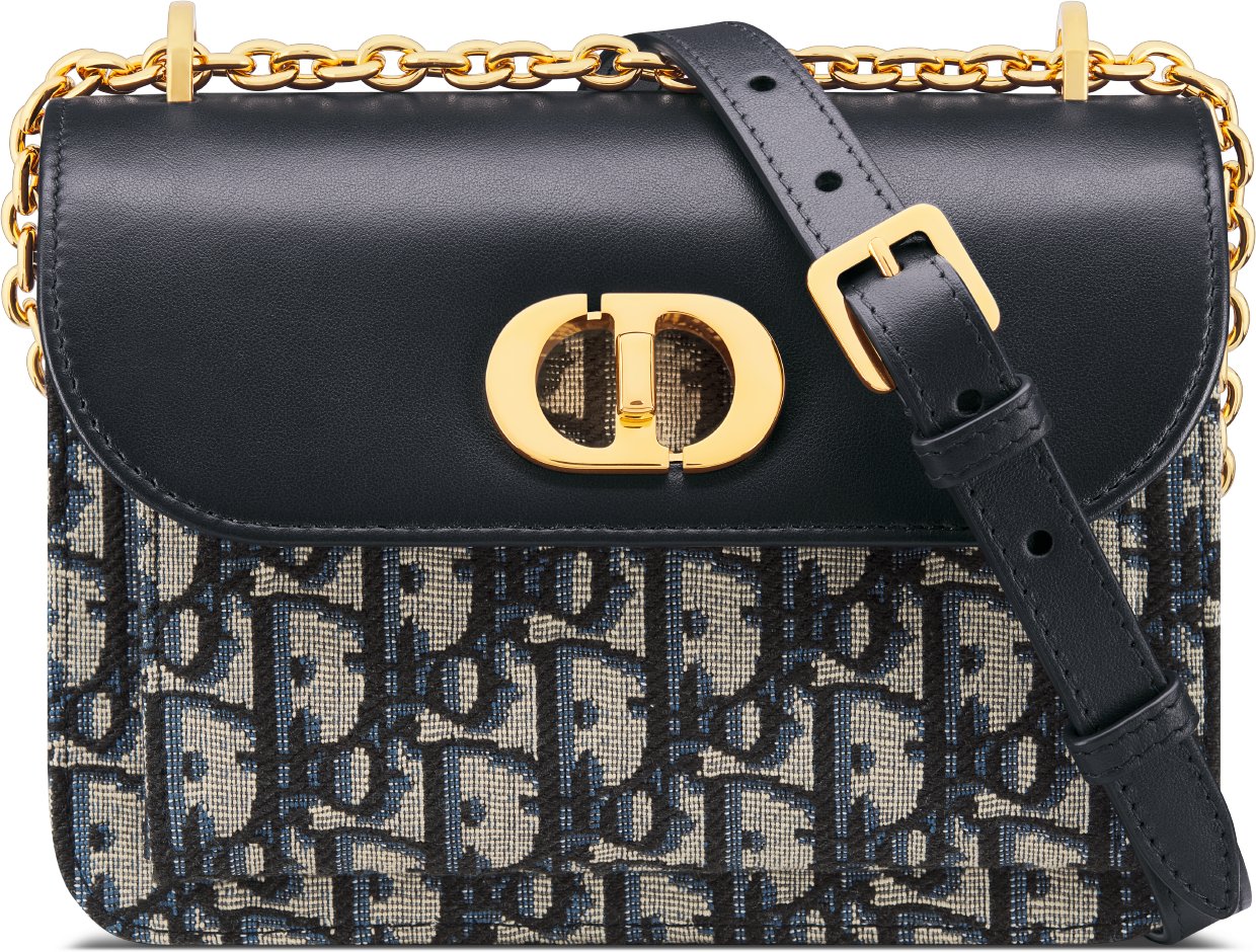 DIOR Miss Maddy Mini Bag Blue Dior Oblique Jacquard And Smooth Calfskin Women