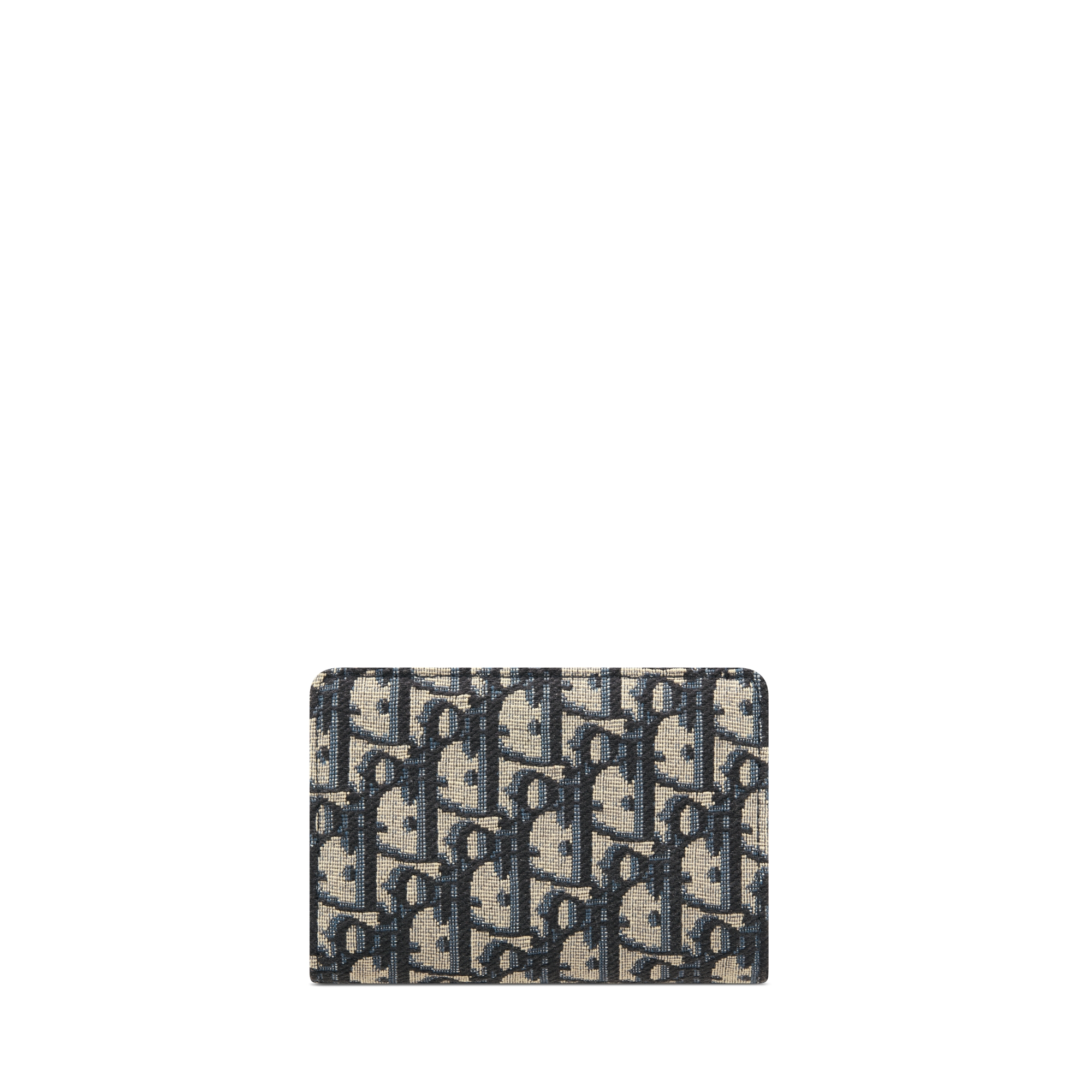 30 Montaigne Dittany ウォレット ディオール オブリーク ジャカード & スムースカーフスキン E08