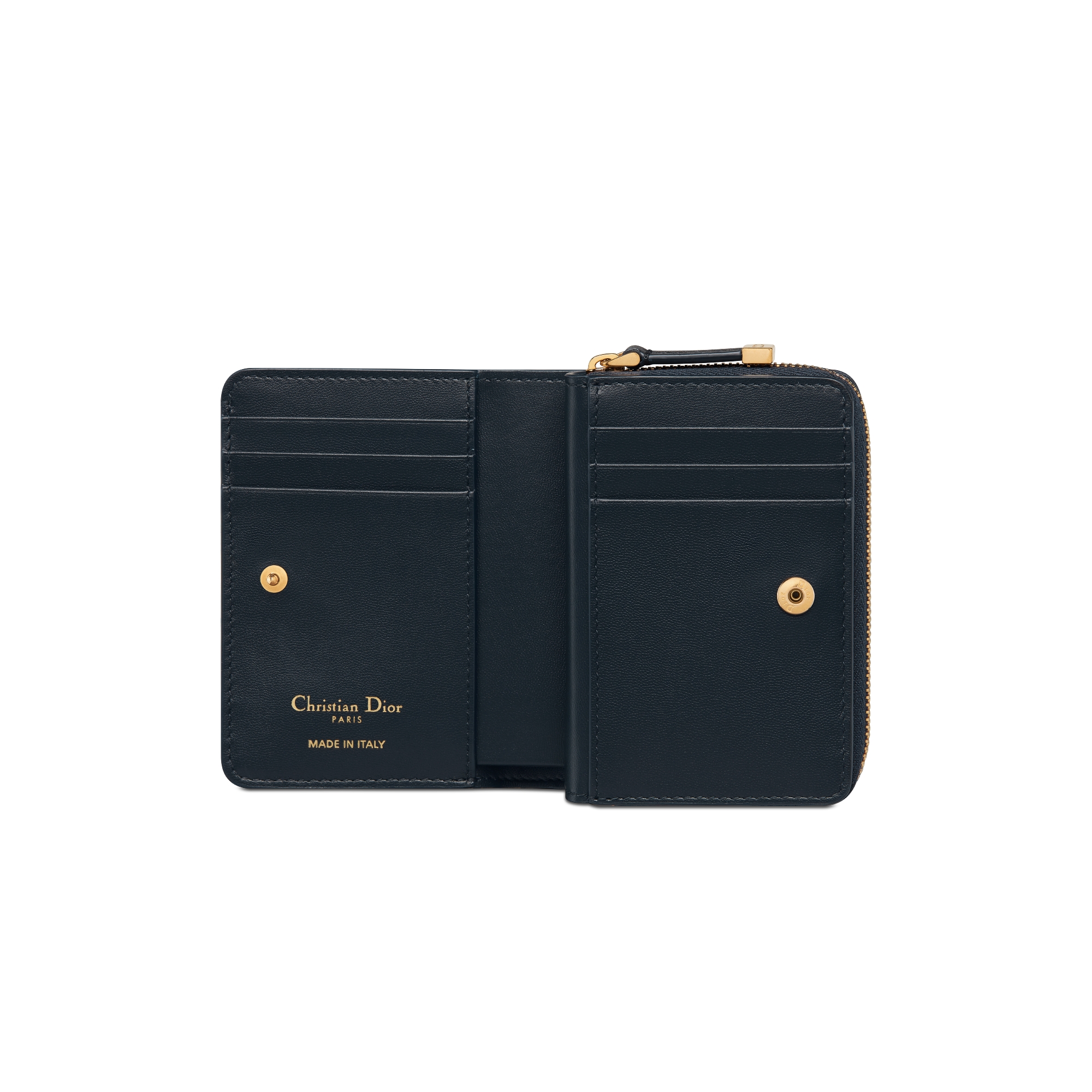 30 Montaigne Acacias 지갑 블루 Dior Oblique 자카드 & 스무스 송아지 가죽 E07