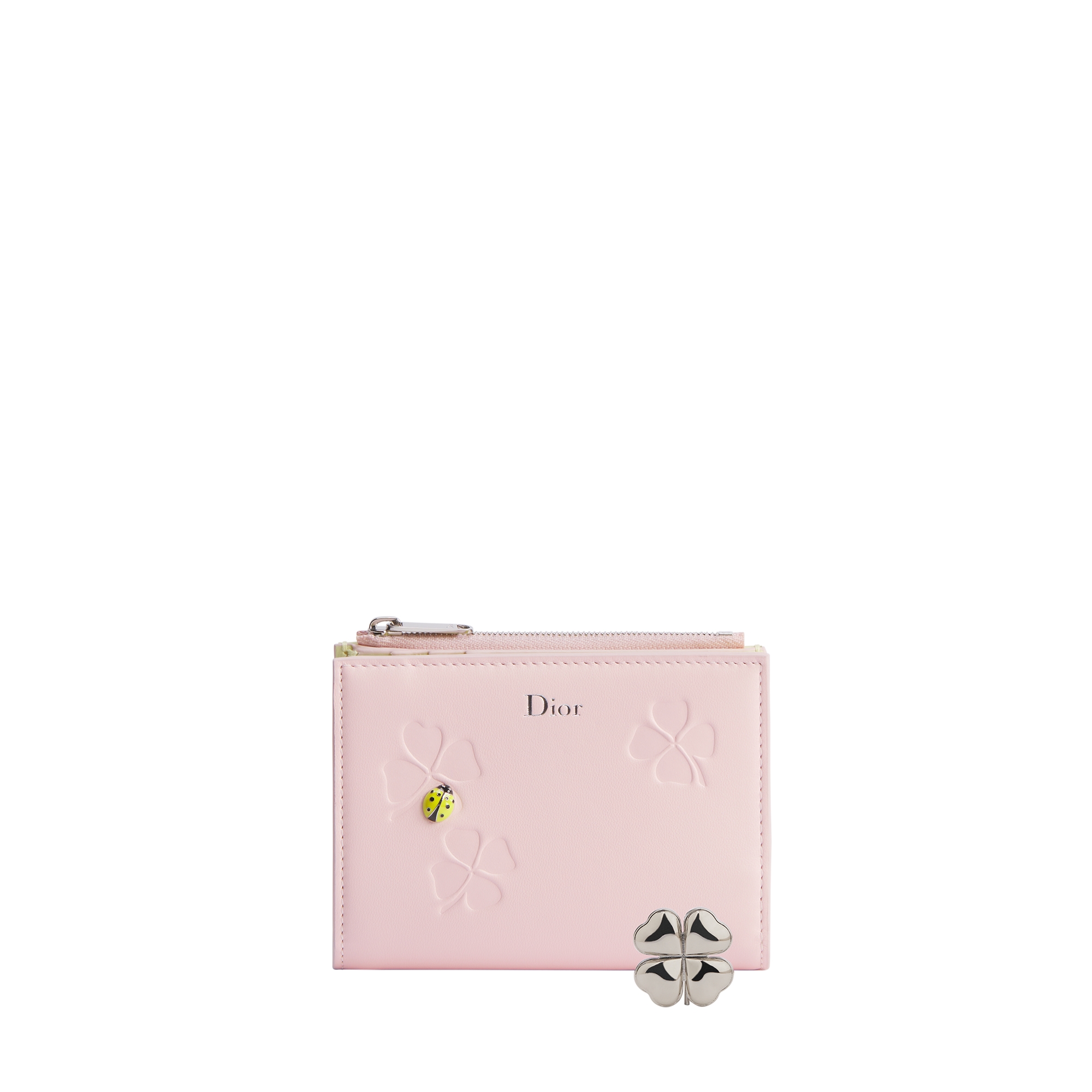 DIOR | 【限定クローバーチャーム付き】Dior Jardin Dahlia ウォレット