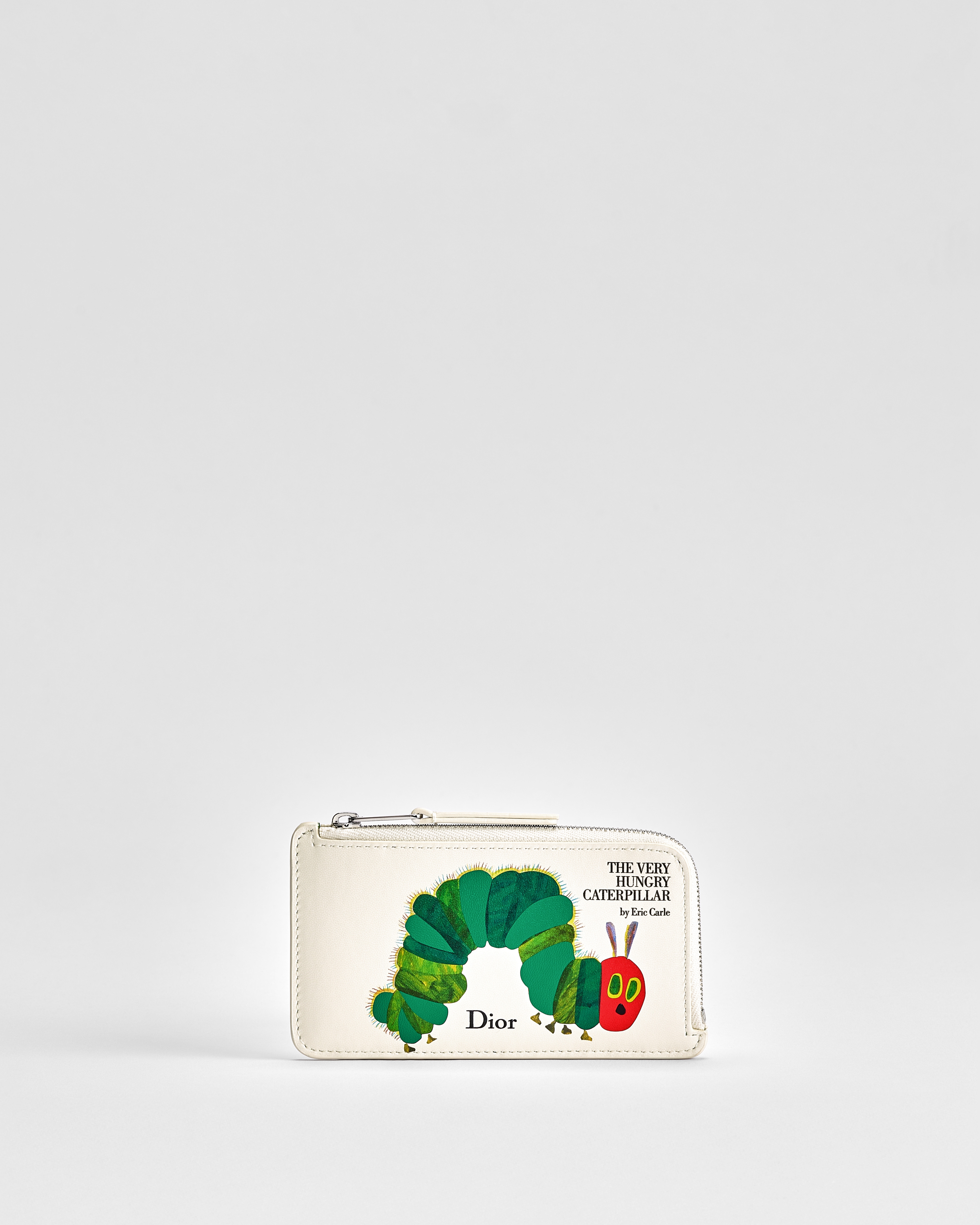 Dior Cosmos Kartenetui mit Reißverschluss Kalbsleder mit Book Cover Print in mehreren Farben E01