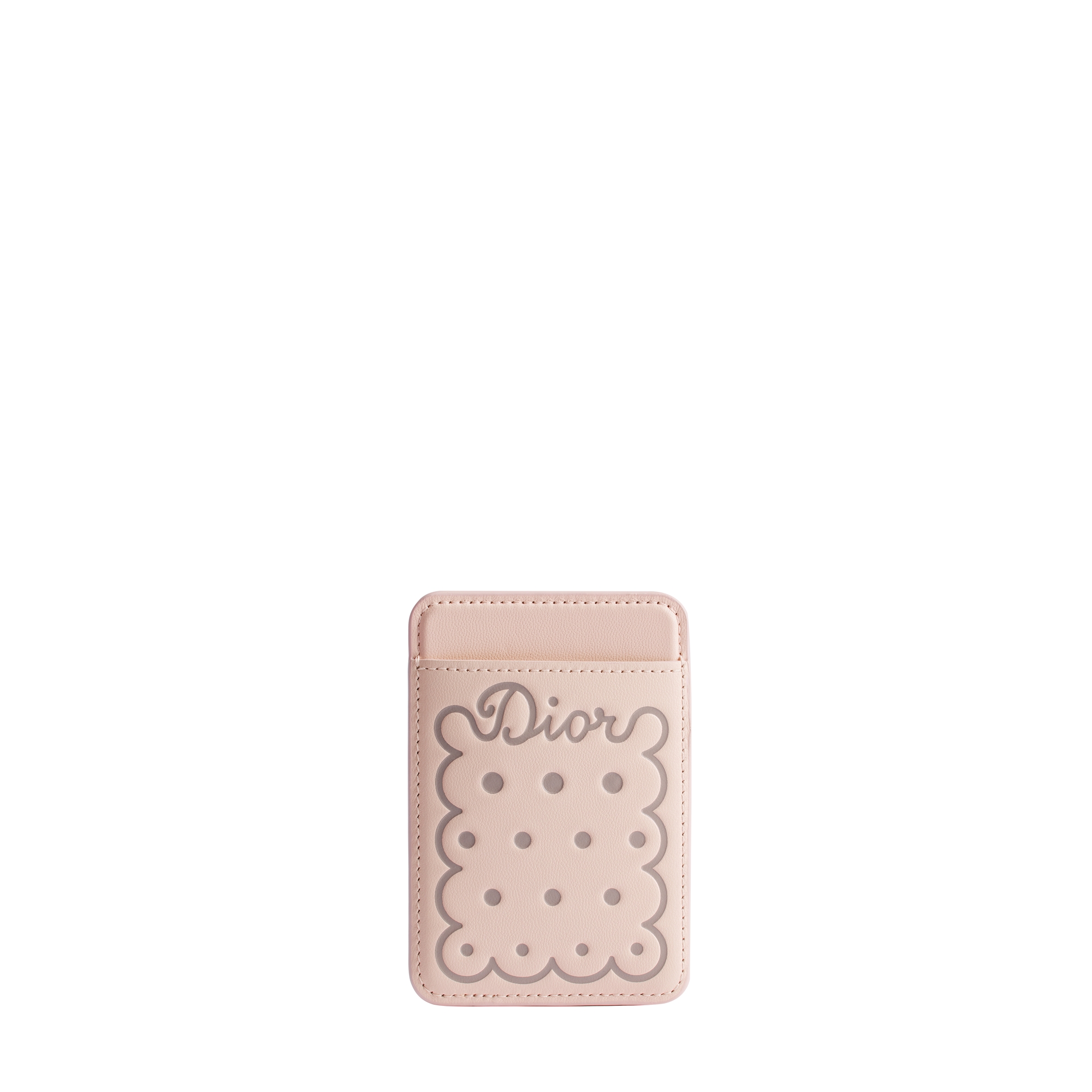Dior マグネット カードホルダー PolkaDior カーフスキン | DIOR JP