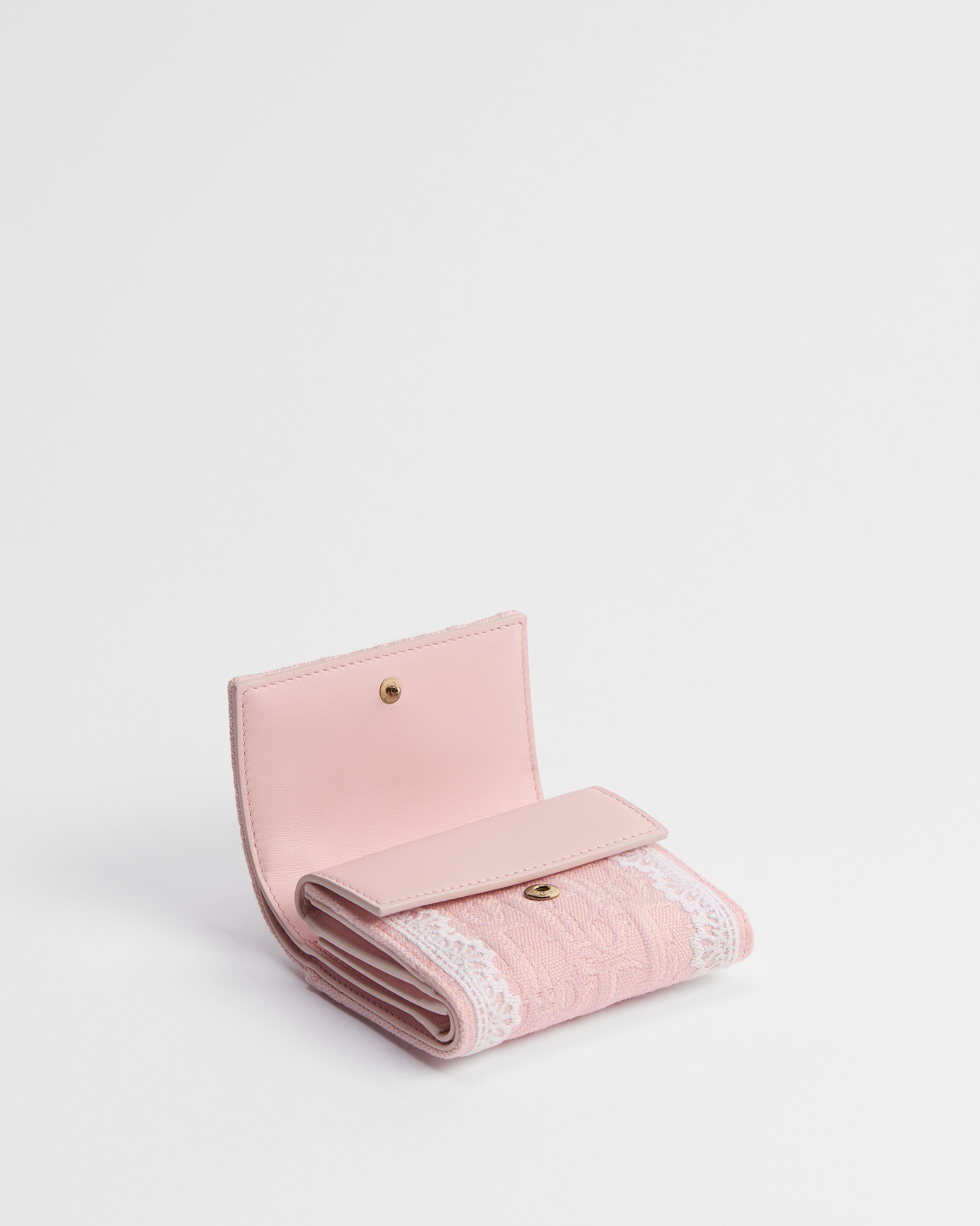 【日本限定】Dior Oblique Lotus ウォレット ディオール オブリーク ジャカード & レース E06