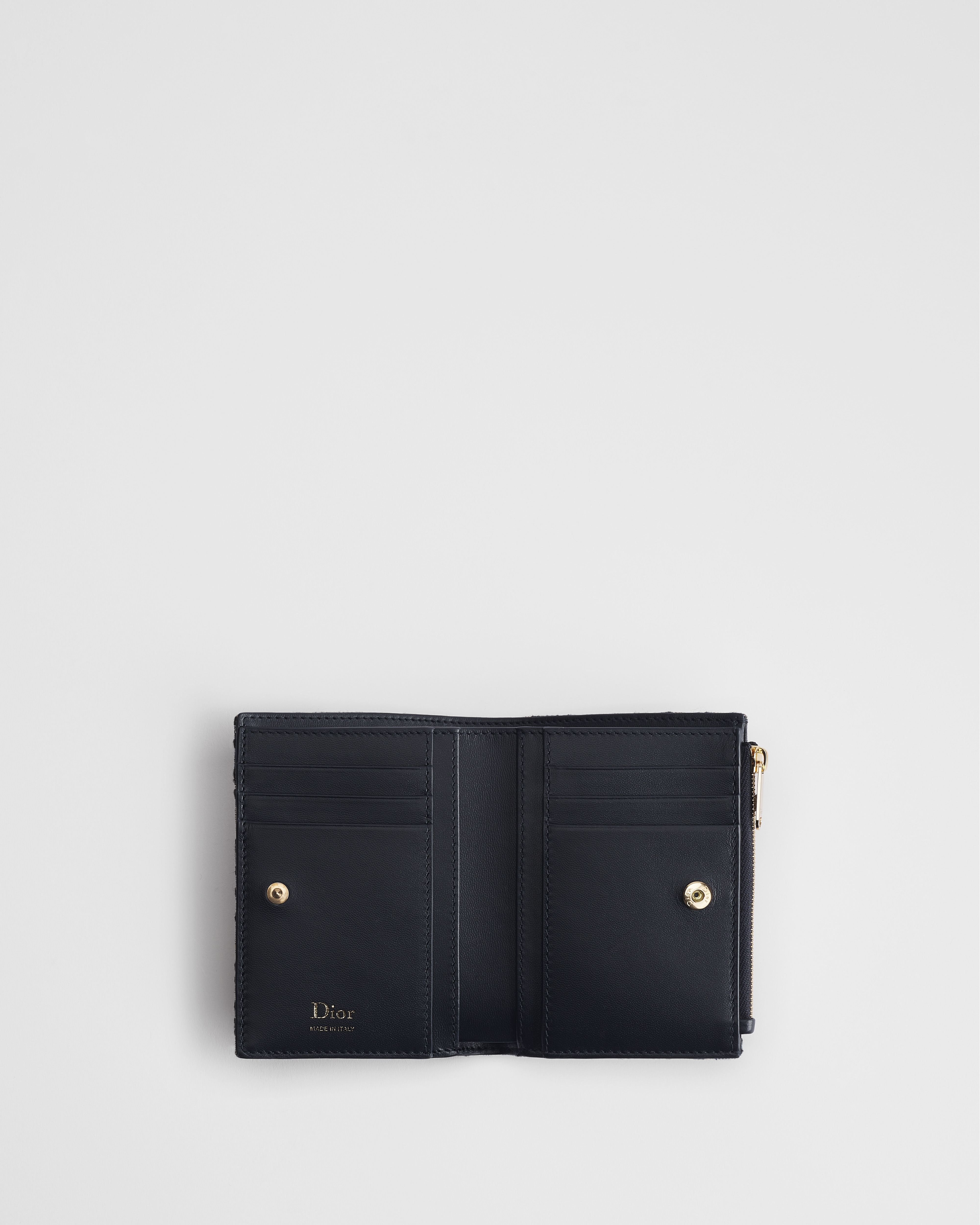 Cartera Dior Oblique Bow Dahlia Dior Oblique en jacquard azul E07