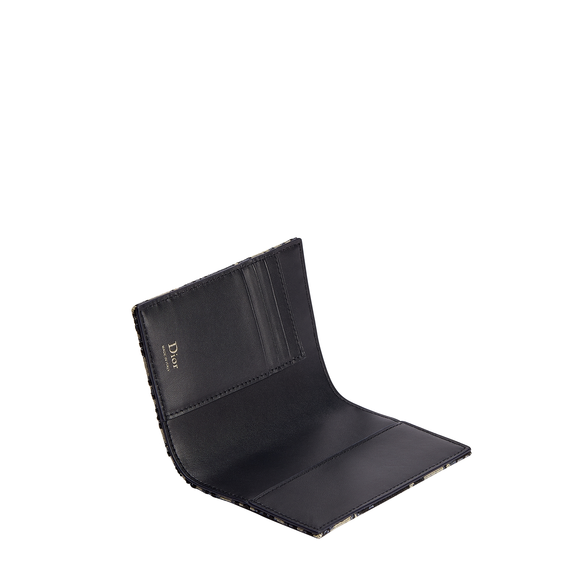 Dior Oblique Bow Passport Cover Blue Dior Oblique Jacquard E07