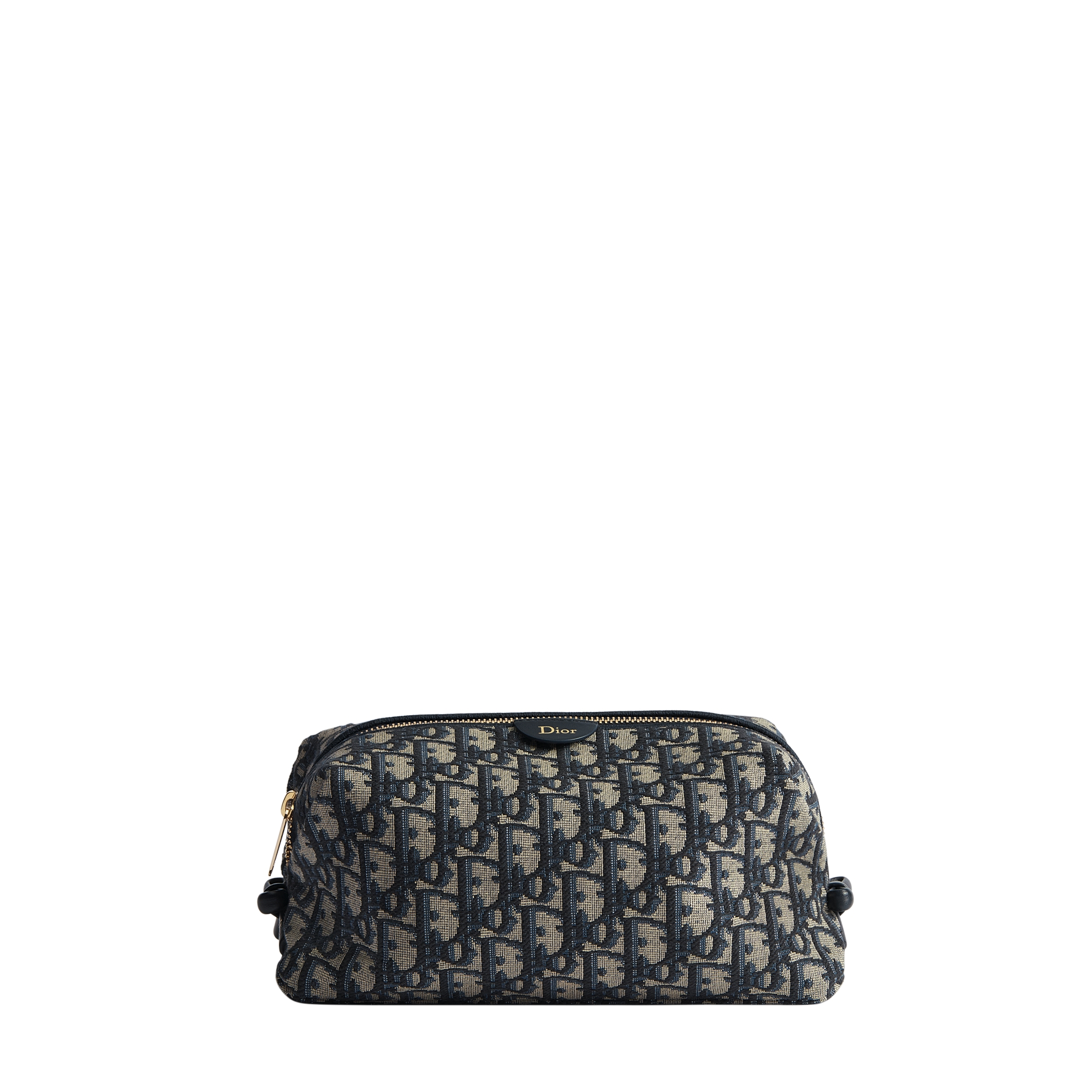 Large Dior Promenade Vénus Pouch Blue Dior Oblique Jacquard | DIOR