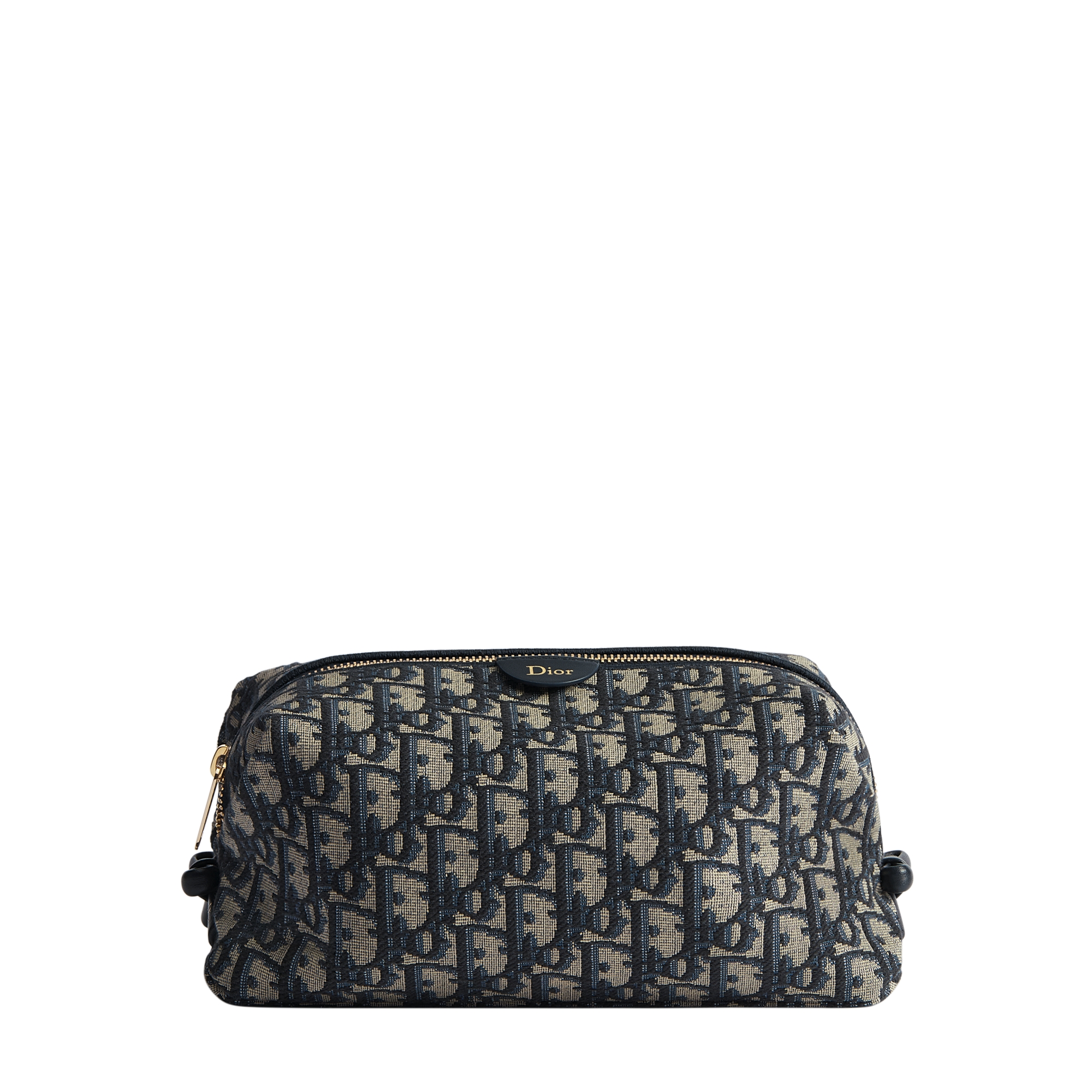ら*送様 Christian Dior Large Dior Promenade Vénus Pouch Blue Dior Oblique Jacquard | DIOR