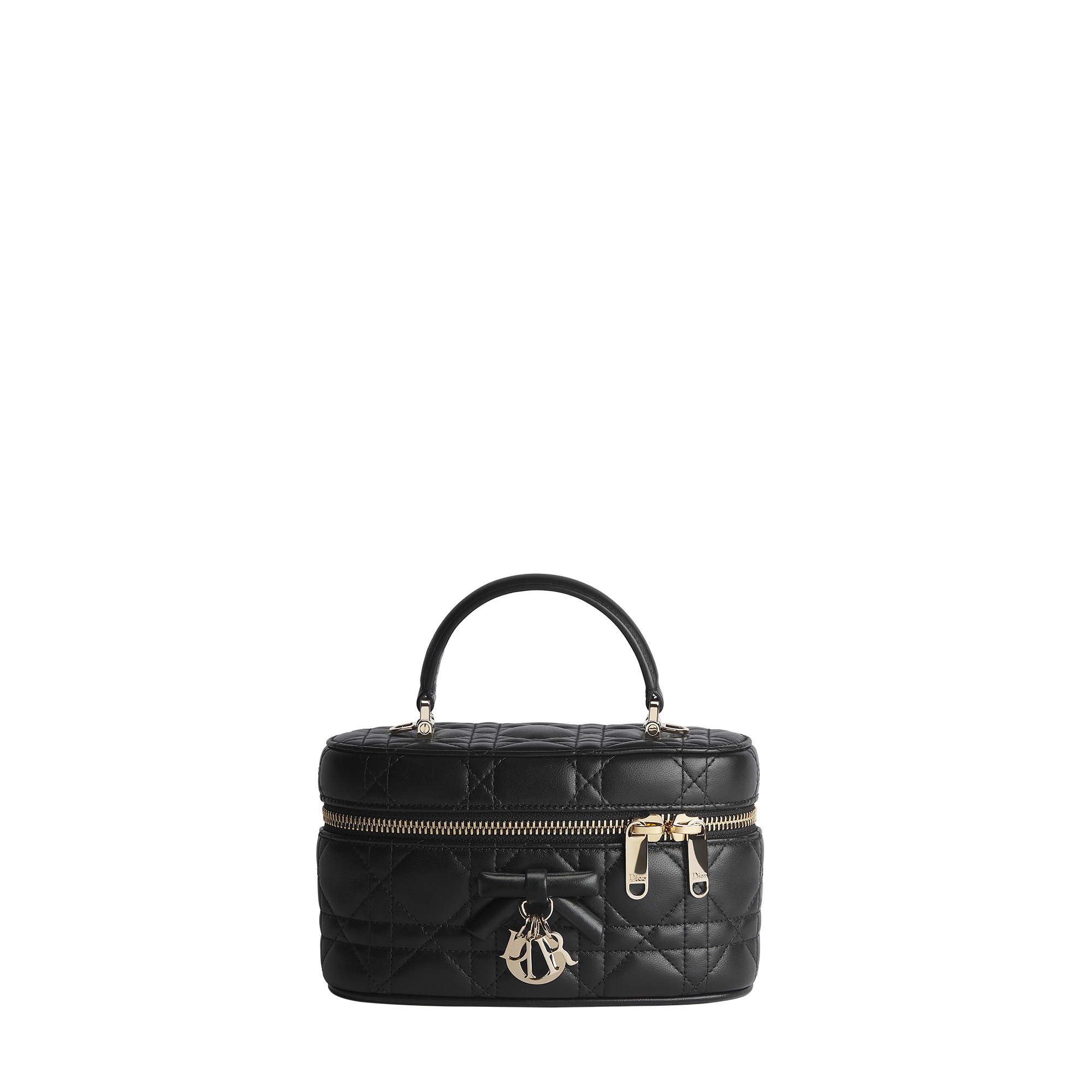  Cannage Lammleder in Schwarz