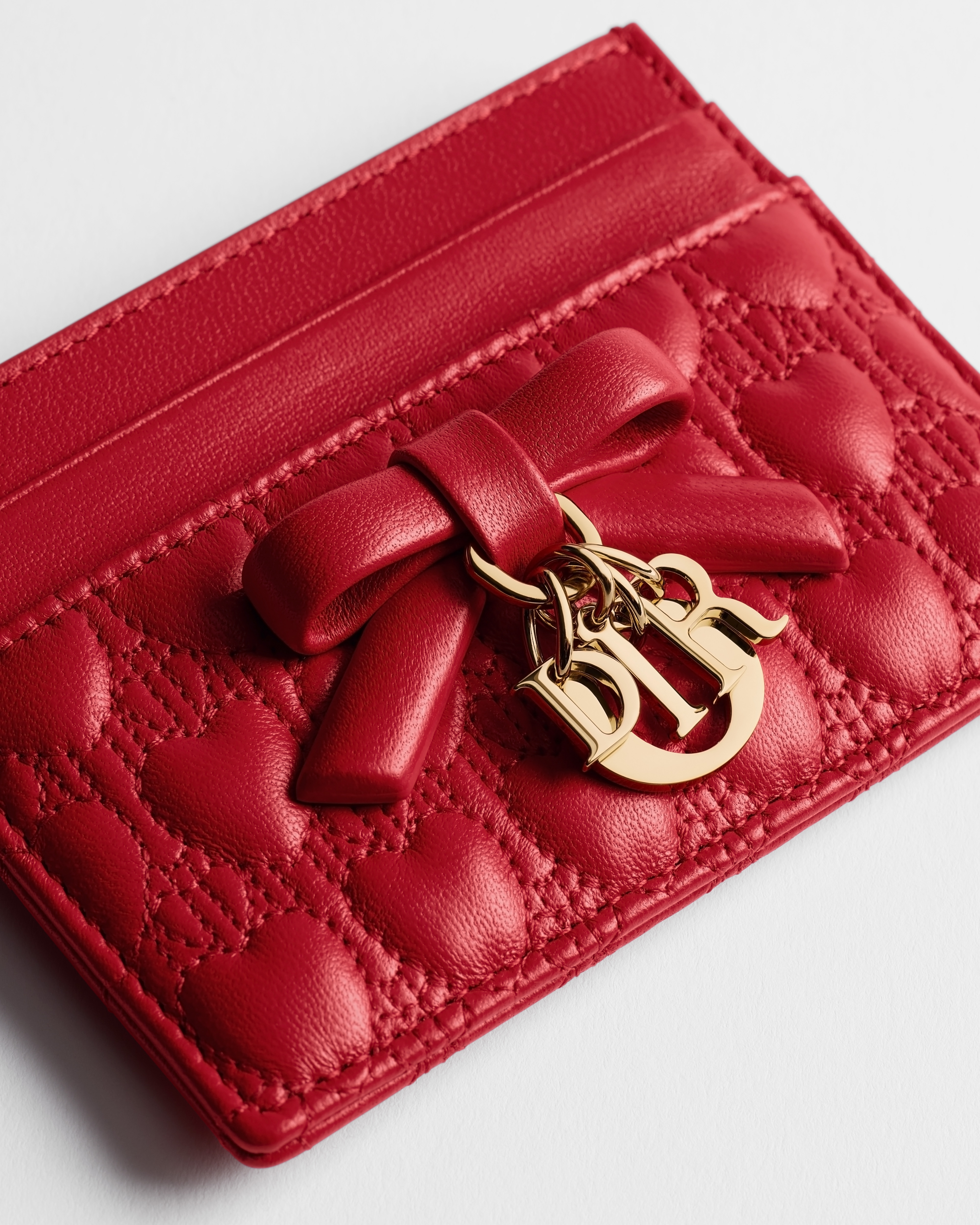 Dior Qixi Lady Dior Freesia Card Holder