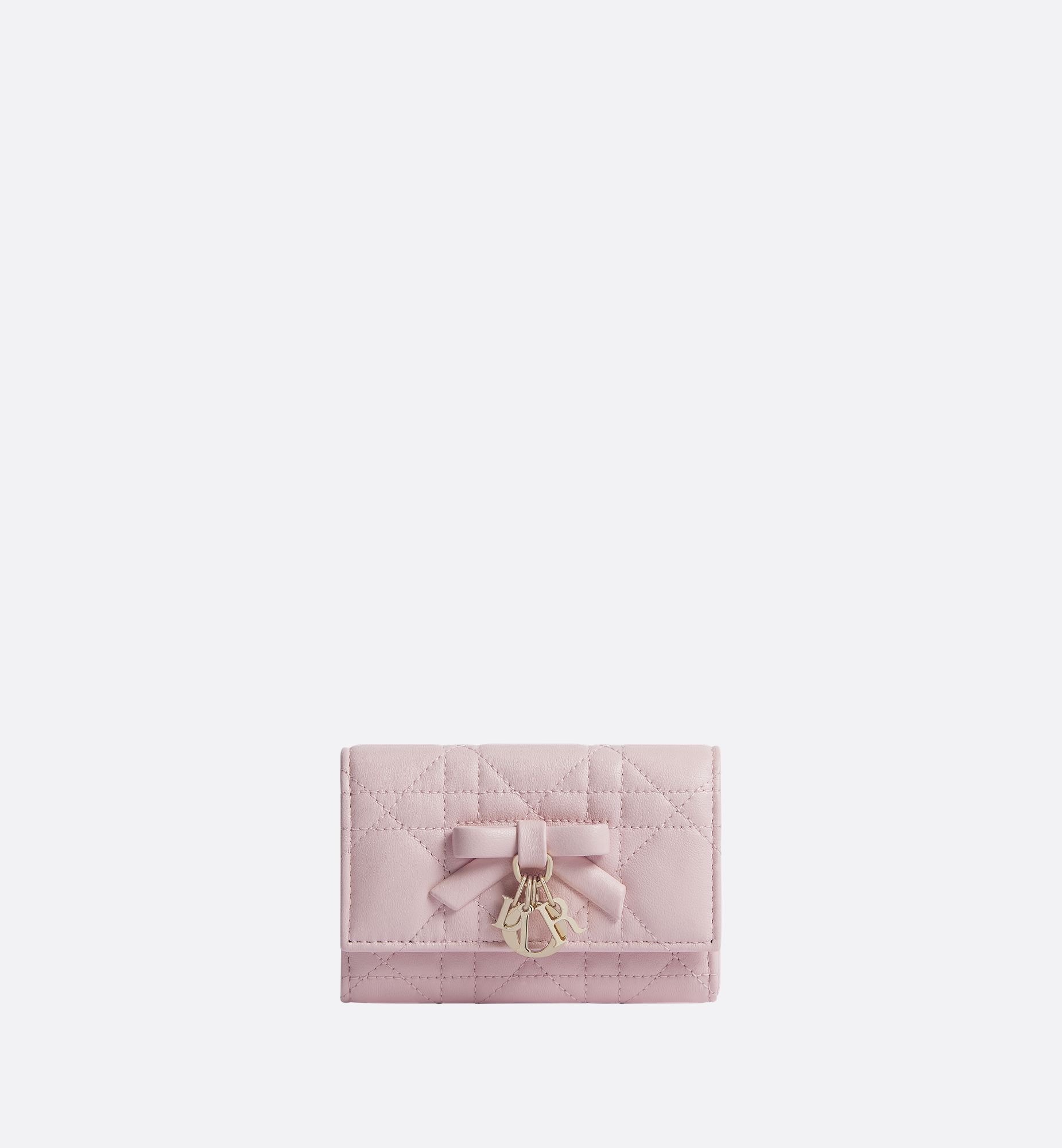 Rose Tendre Cannage Lambskin