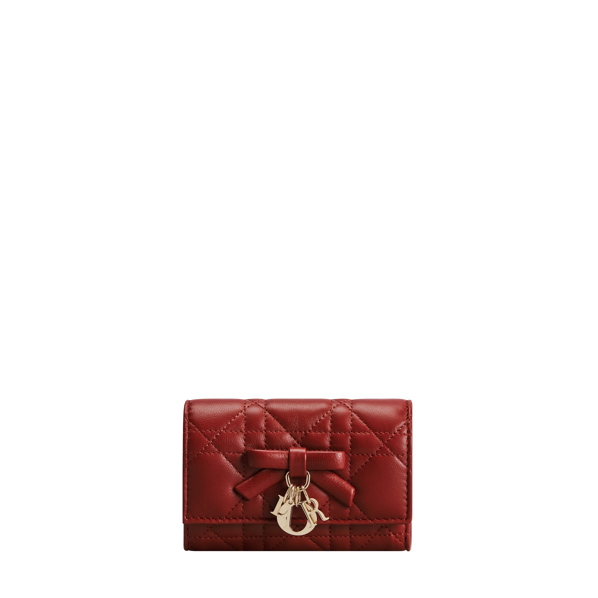  Piel de cordero Cannage rojo Garance
