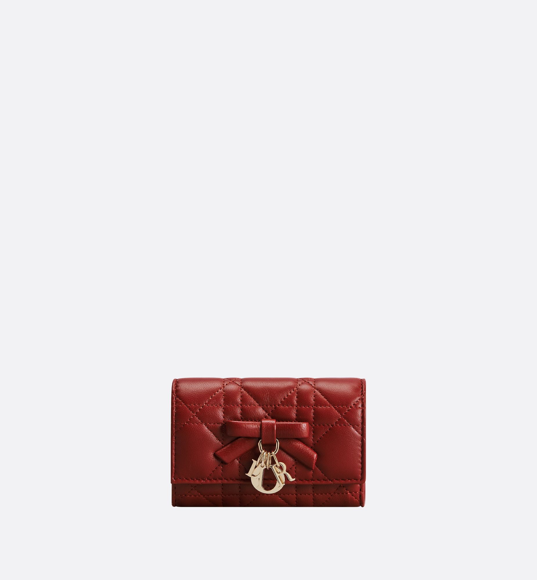 Garance Red Cannage Lambskin