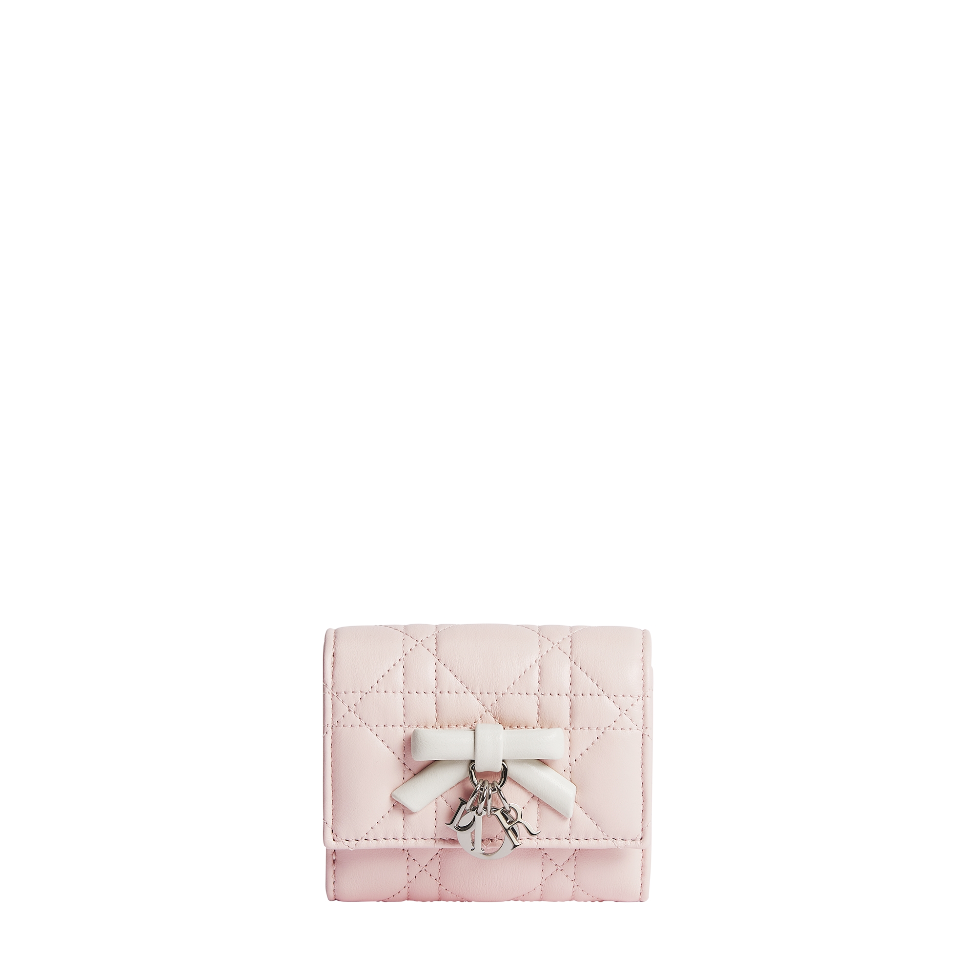  Two-Tone Rose Soupir and Latte Cannage Lambskin