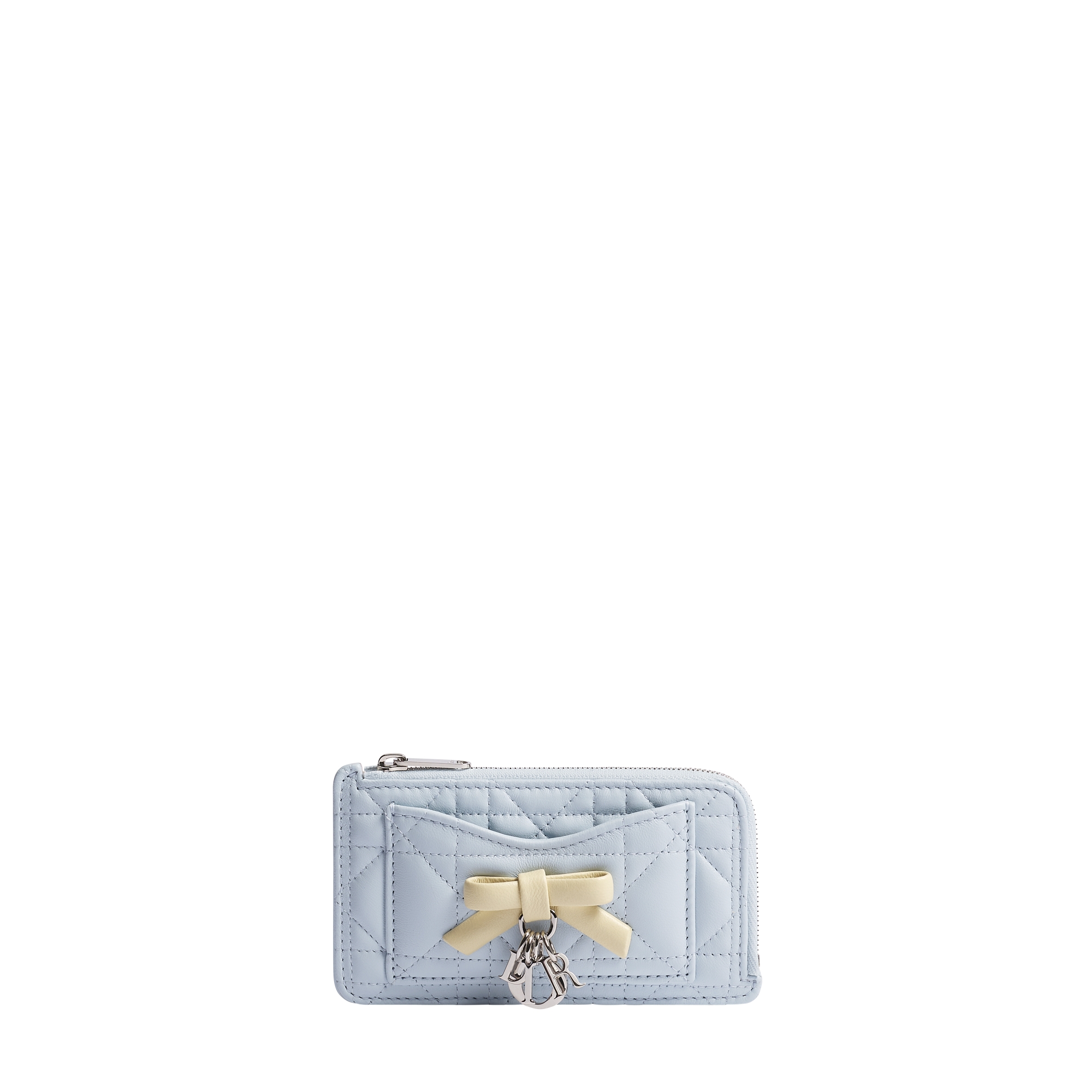 日本限定】Lady Dior Cosmos ジップ カードホルダー スリートーン