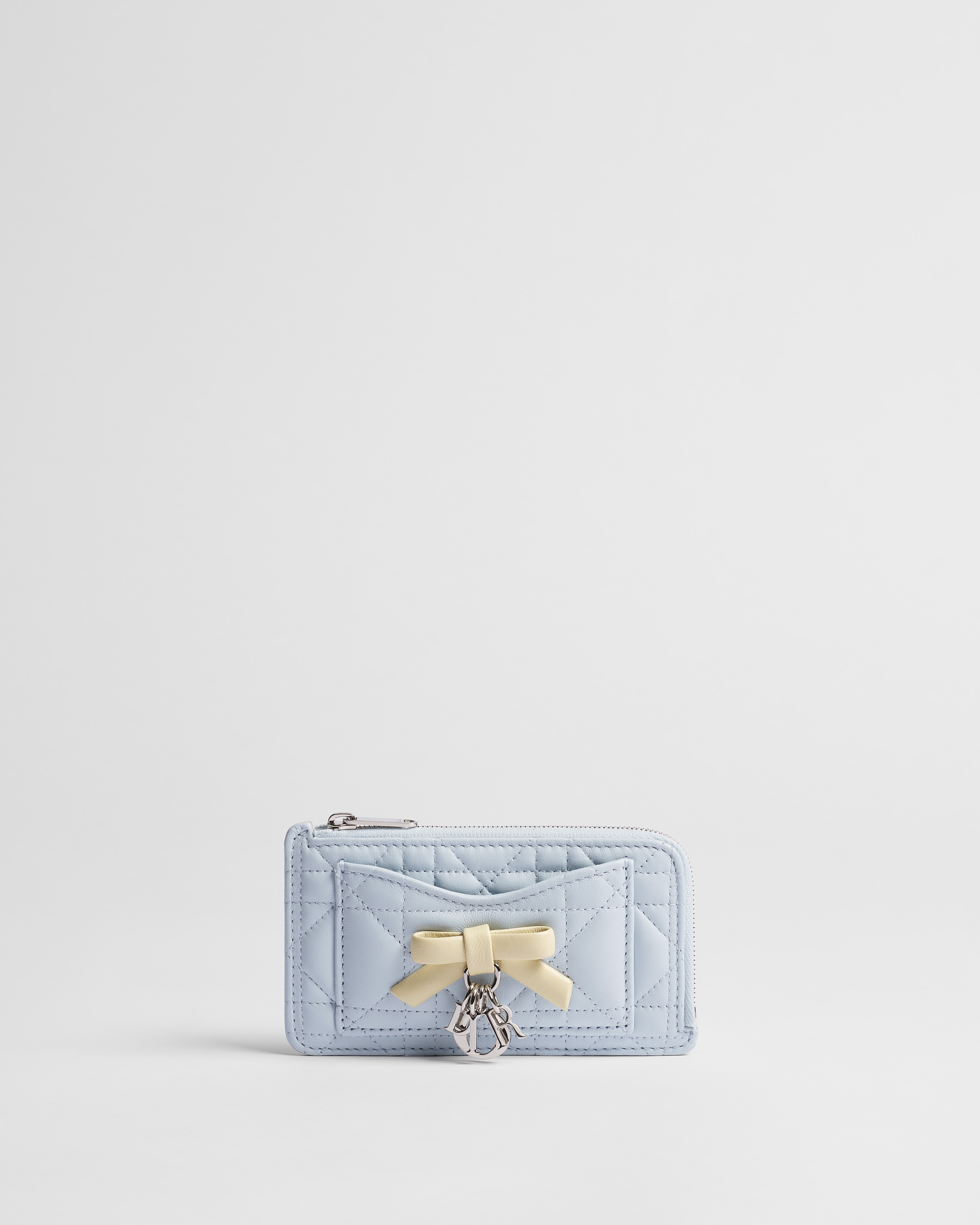 【日本限定】Lady Dior Cosmos ジップ カードホルダー カナージュ ラムスキン E01