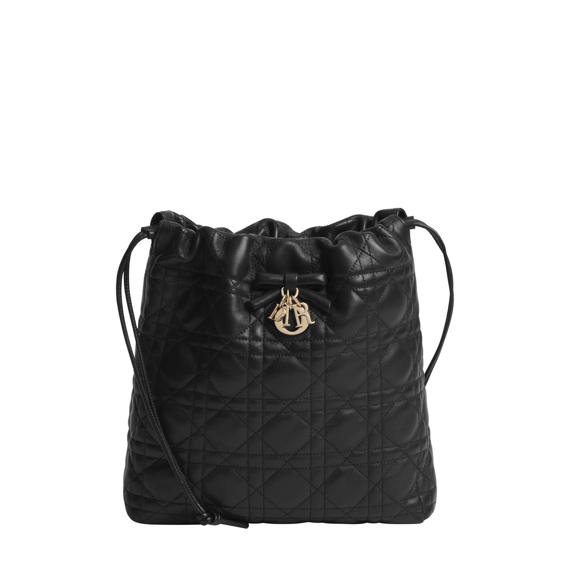  Piel de cordero Cannage negra