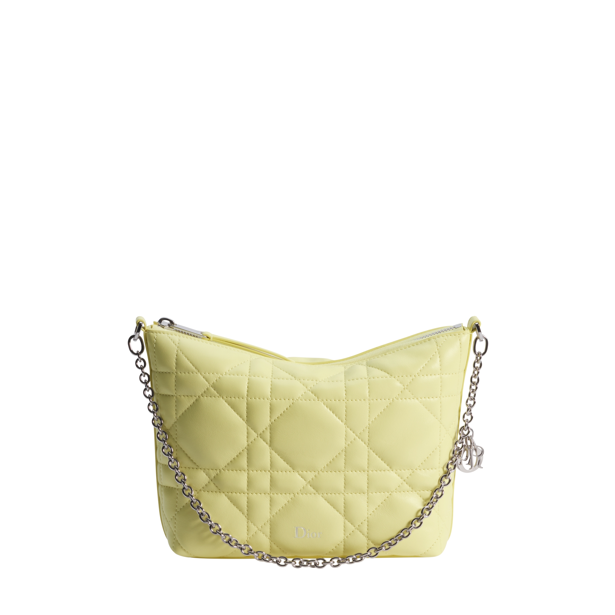Diorling Mini Bag Mimosa Macrocannage Lambskin | DIOR US