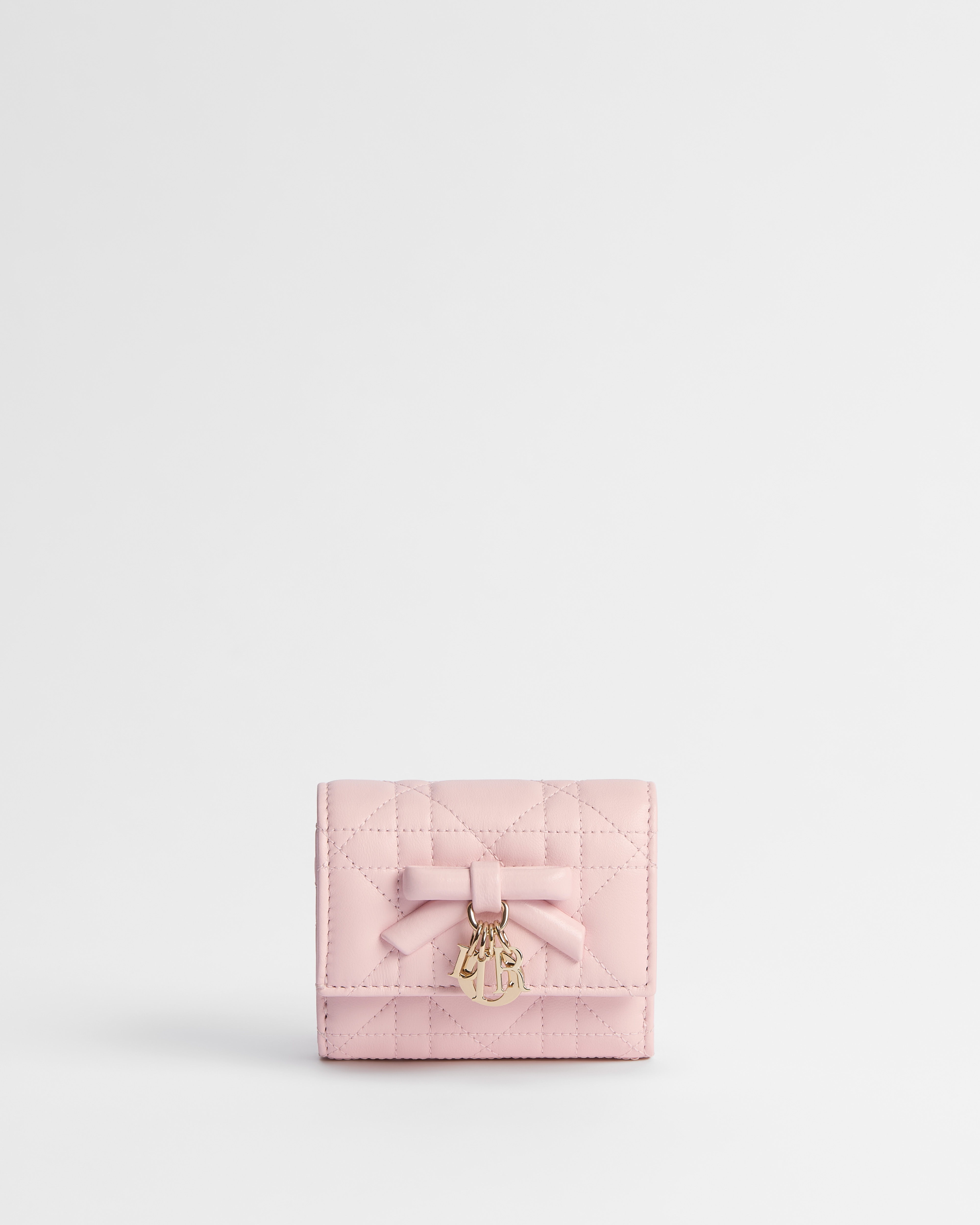 Lady Dior Hibiscus ウォレット カナージュ ラムスキン E01