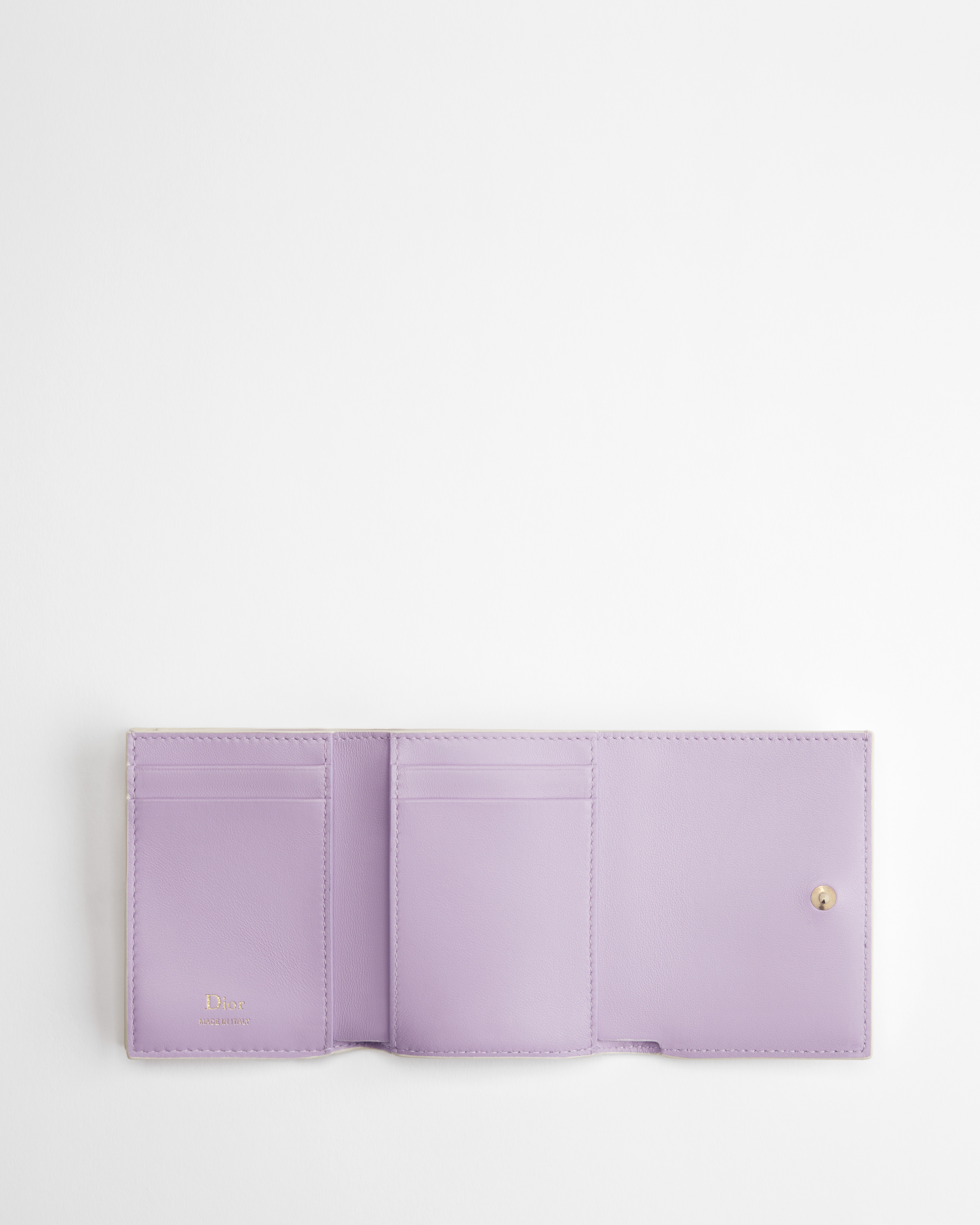 【日本限定】Lady Dior Hibiscus ウォレット カナージュ ラムスキン E07