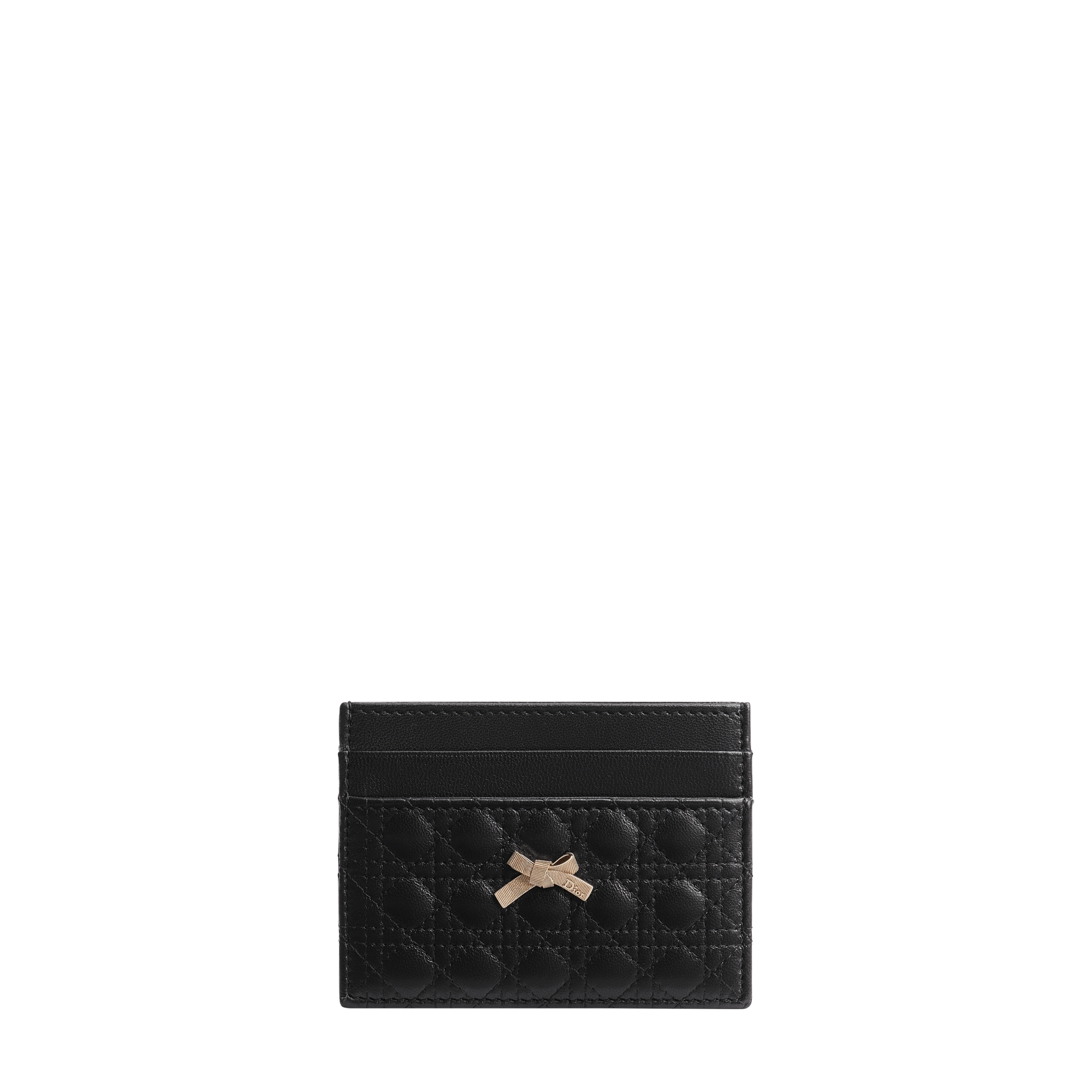  Black Microcannage Lambskin