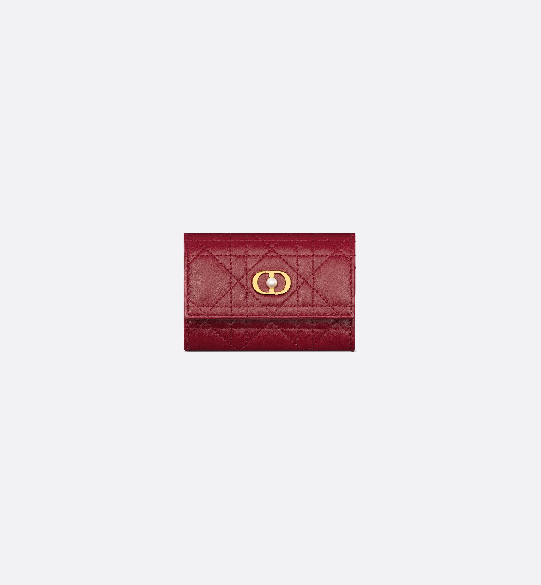 DIOR | Dior Jolie Glycine ウォレット カナージュ ラムスキン DIOR | Dior Jolie Glycine ウォレット カナージュ ラムスキン