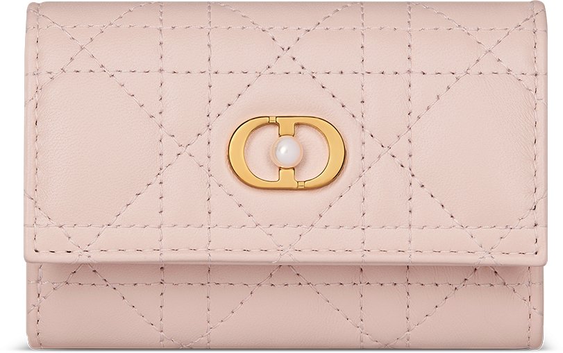 Dior Jolie Glycine Wallet Front view
