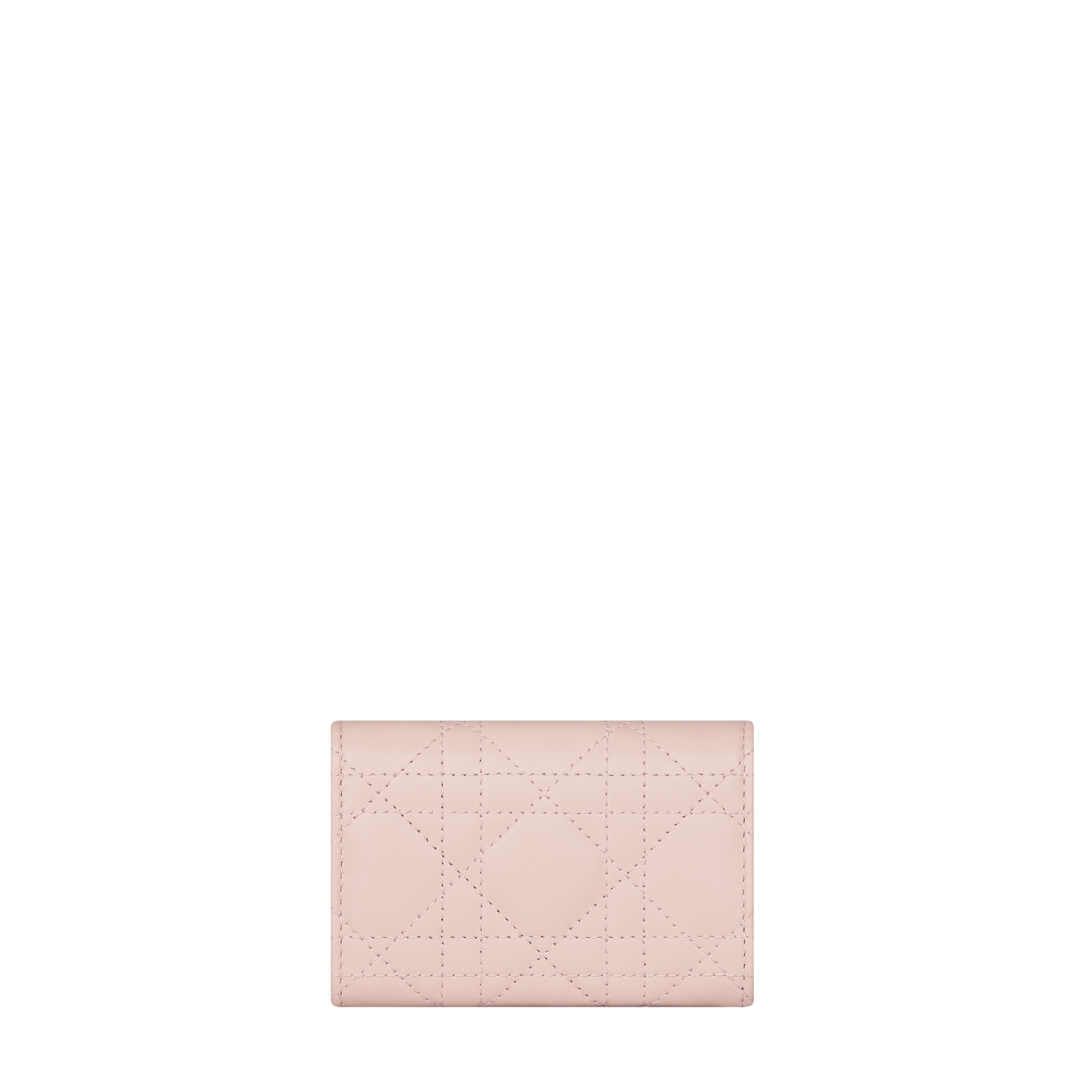 Dior Jolie Glycine Wallet Powder Pink Cannage Lambskin E08