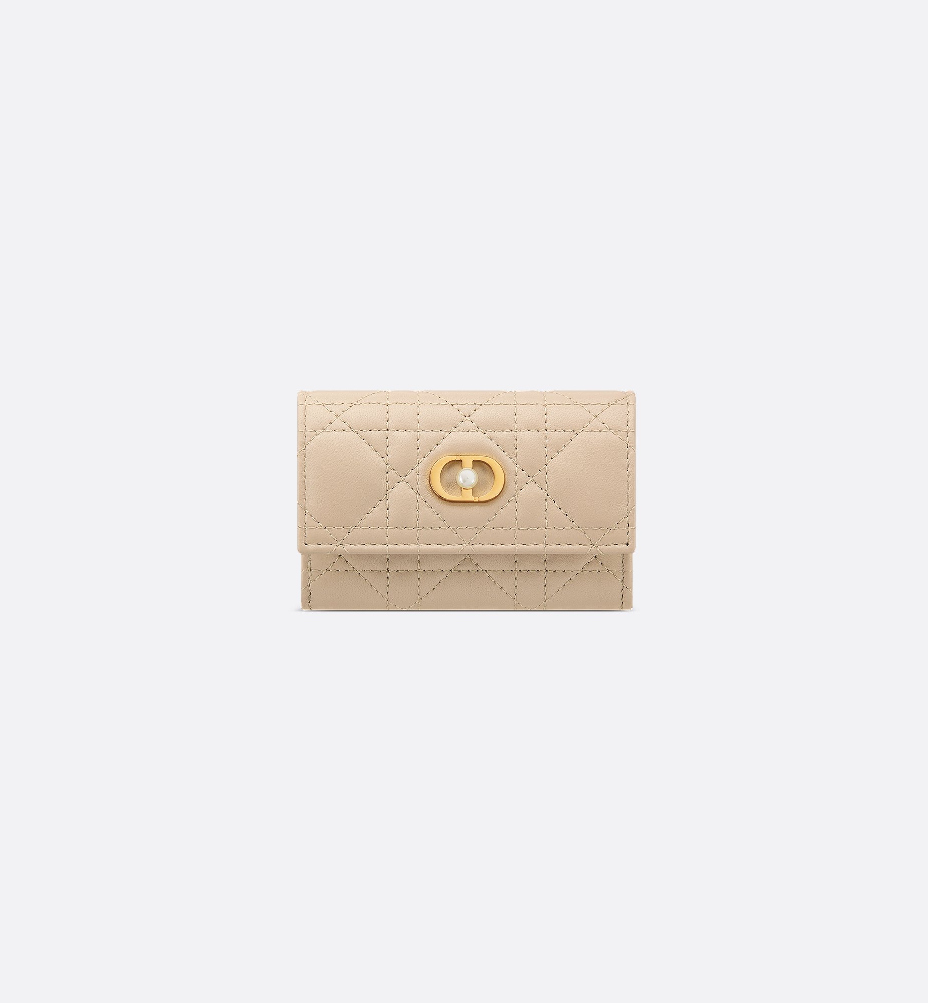Dior Jolie Glycine Wallet Black Cannage Lambskin | DIOR Dior Jolie Glycine Wallet Black Cannage Lambskin | DIOR