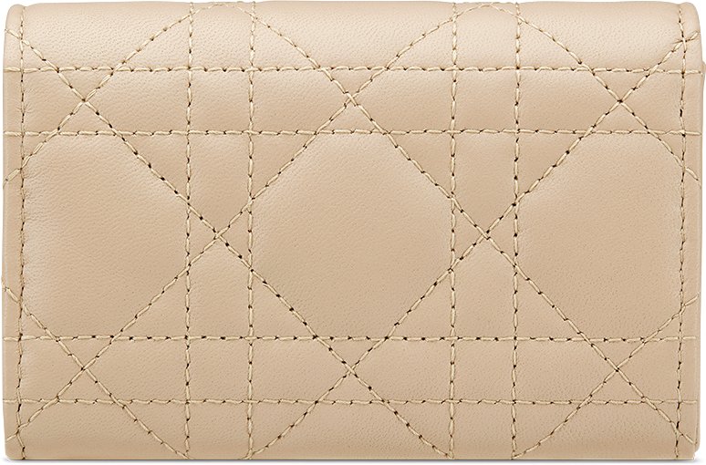 Dior Jolie Glycine Wallet Back view