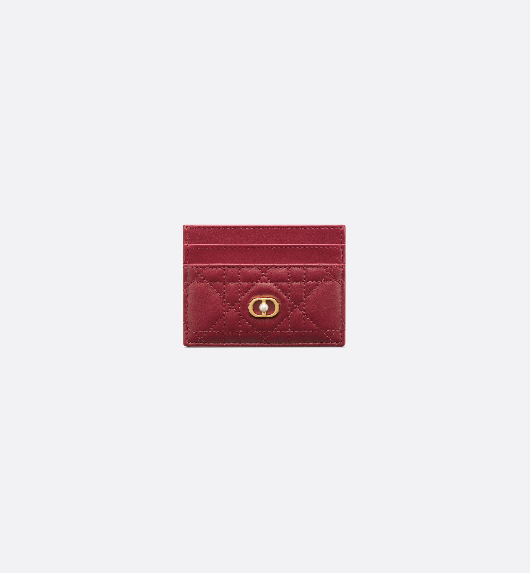 DIOR | Dior Jolie Freesia カードホルダー カナージュ ラムスキン DIOR | Dior Jolie Freesia カードホルダー カナージュ ラムスキン