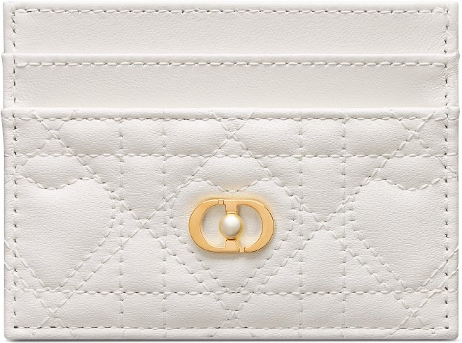 Designer Card Holders Slim Wallets for Women DIOR