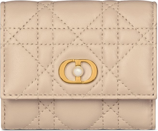 DIOR | Dior Jolie Hibiscus ウォレット カナージュ ラムスキン