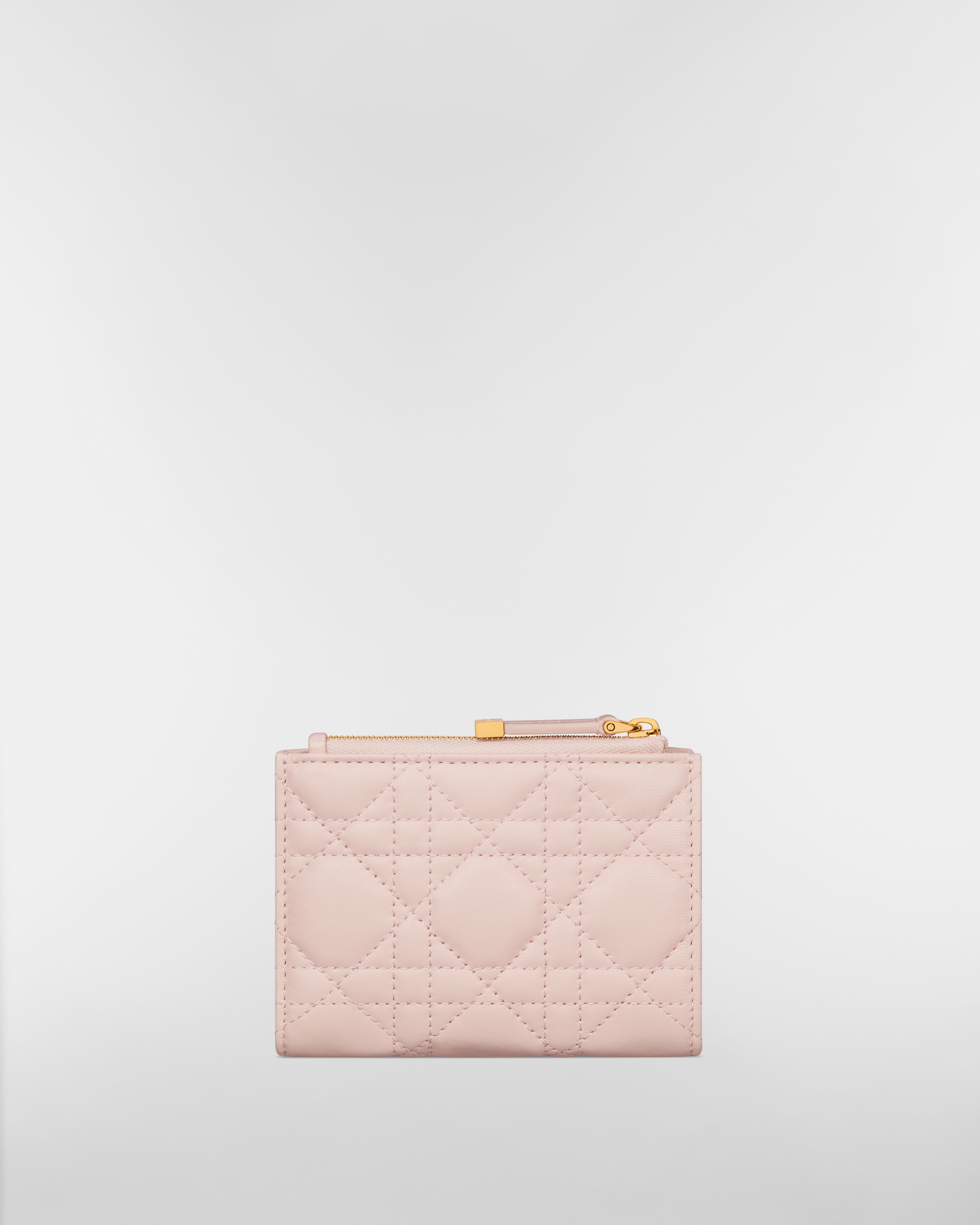 Dior Jolie Dahlia Wallet Powder Pink Cannage Lambskin E08