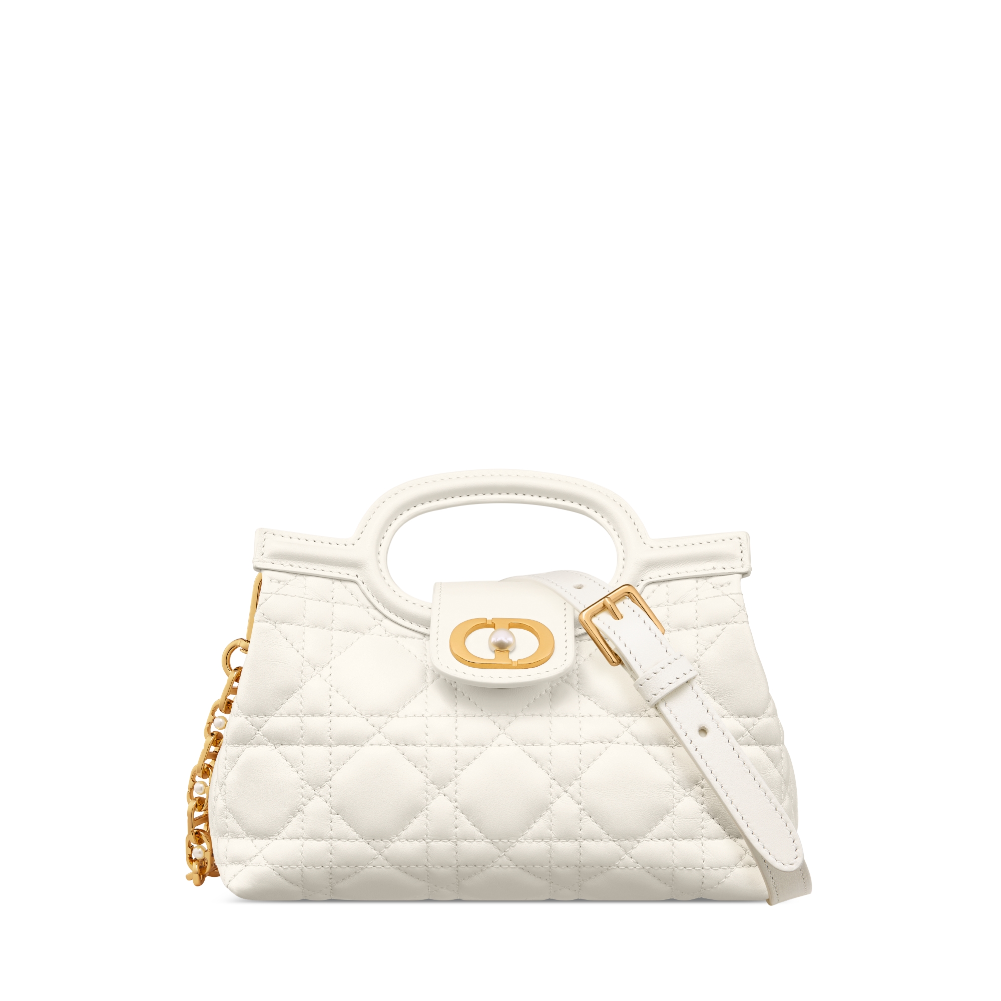 Dior Jolie トップハンドル ミニバッグ カナージュ ラムスキン E01