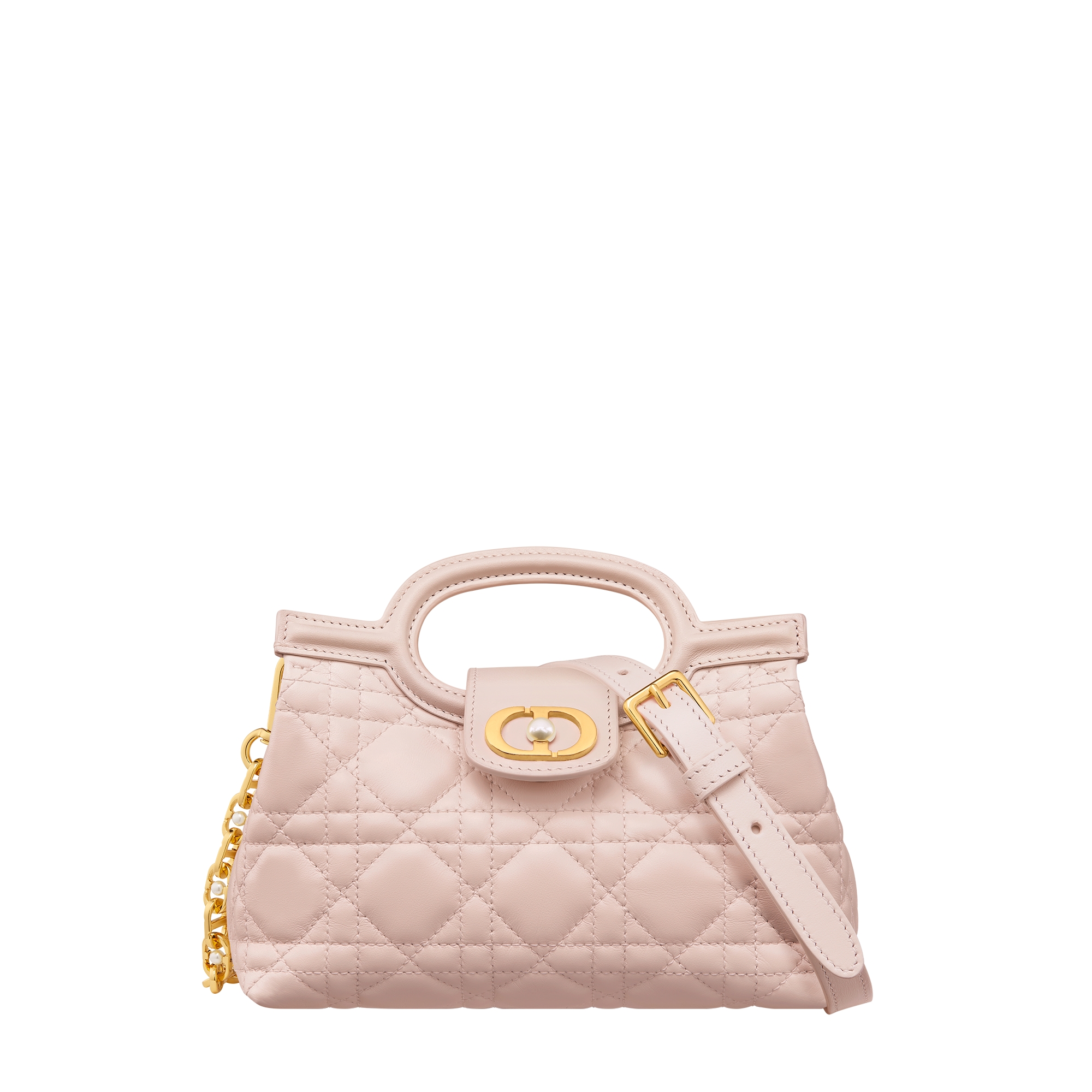  Powder Pink Cannage Lambskin