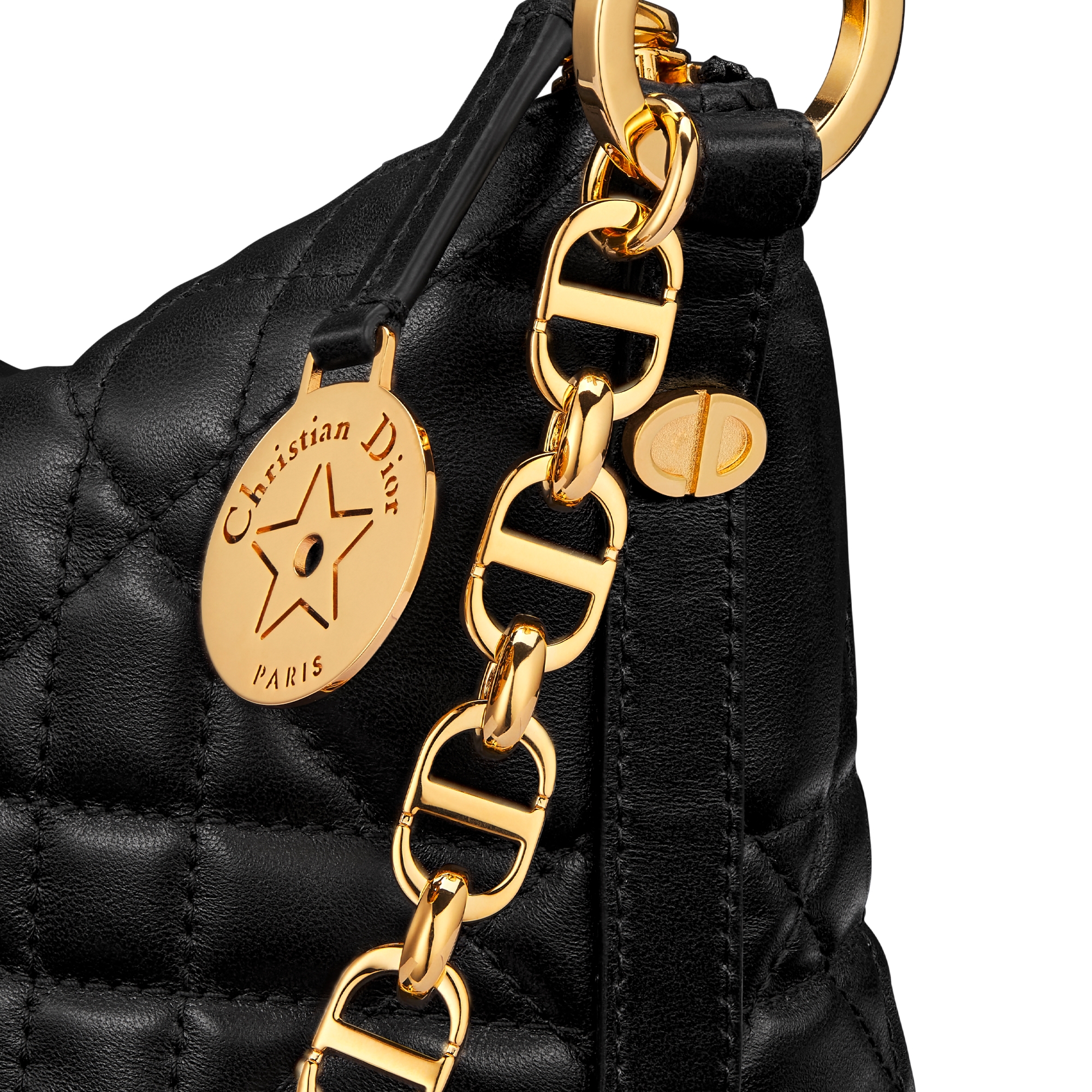 Diorstar Hobo Bag with Chain
