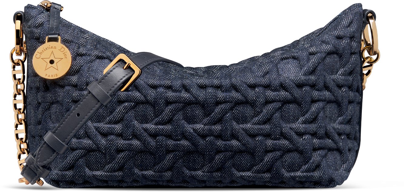 Diorstar Hobo Bag with Chain Front view Front view