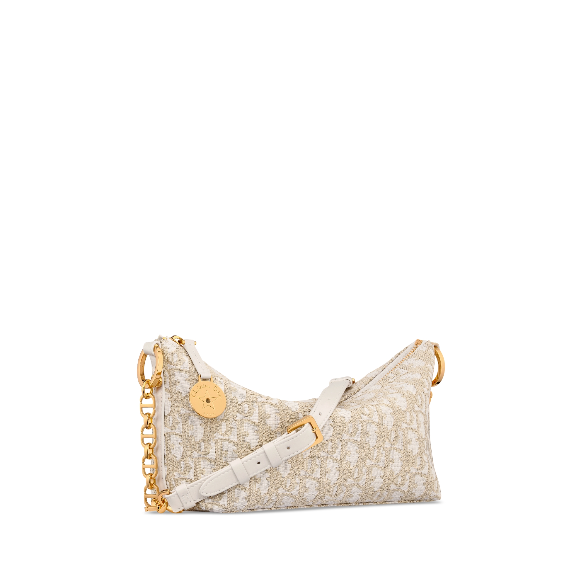 Diorstar チェーン付き ホーボーバッグ ディオール オブリーク ジャカード E03