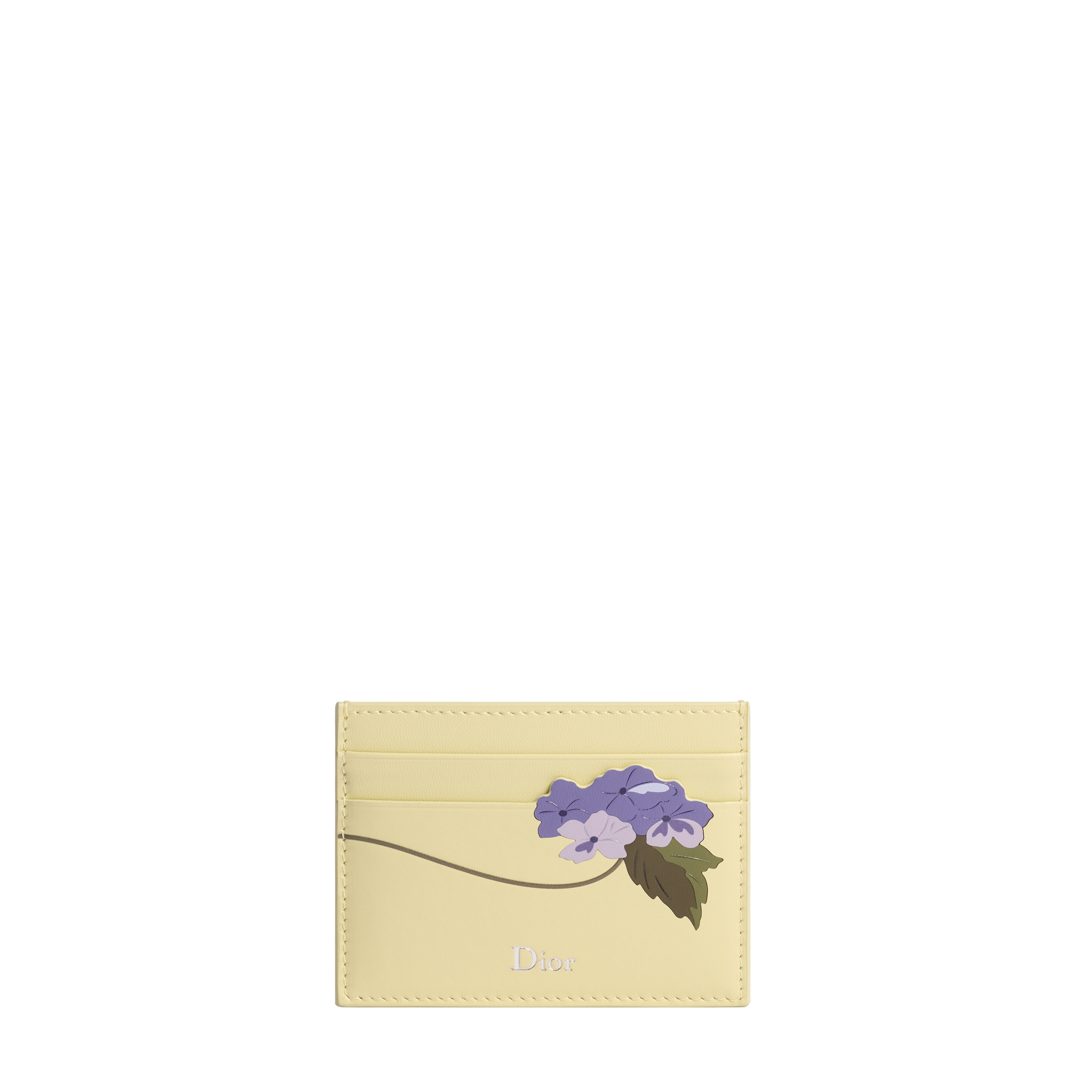 Dior Jardin Freesia Card Holder Mimosa Multicolor Dior Hortensia